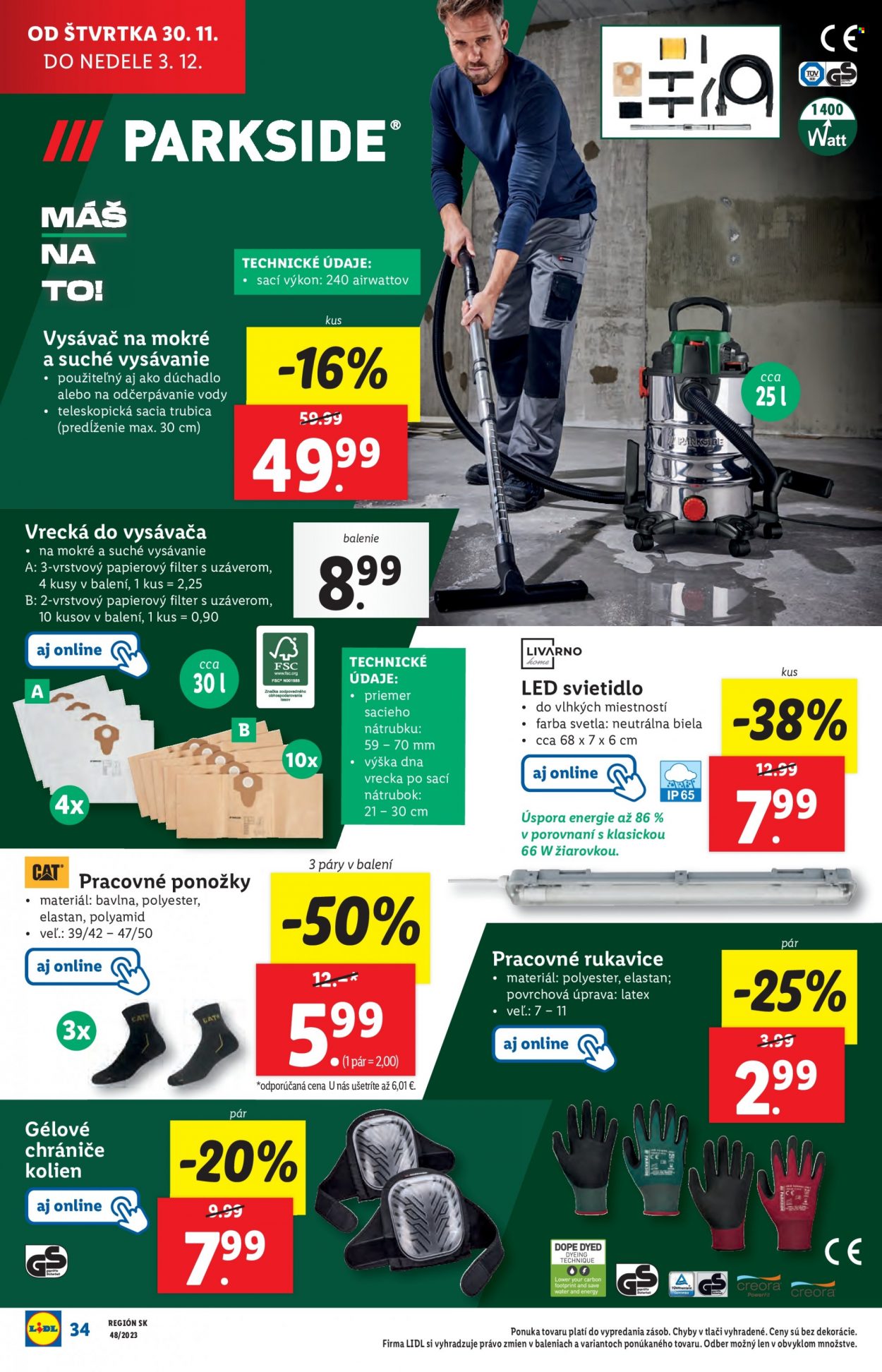 Leták Lidl - 30.11.2023 - 3.12.2023. Strana 44