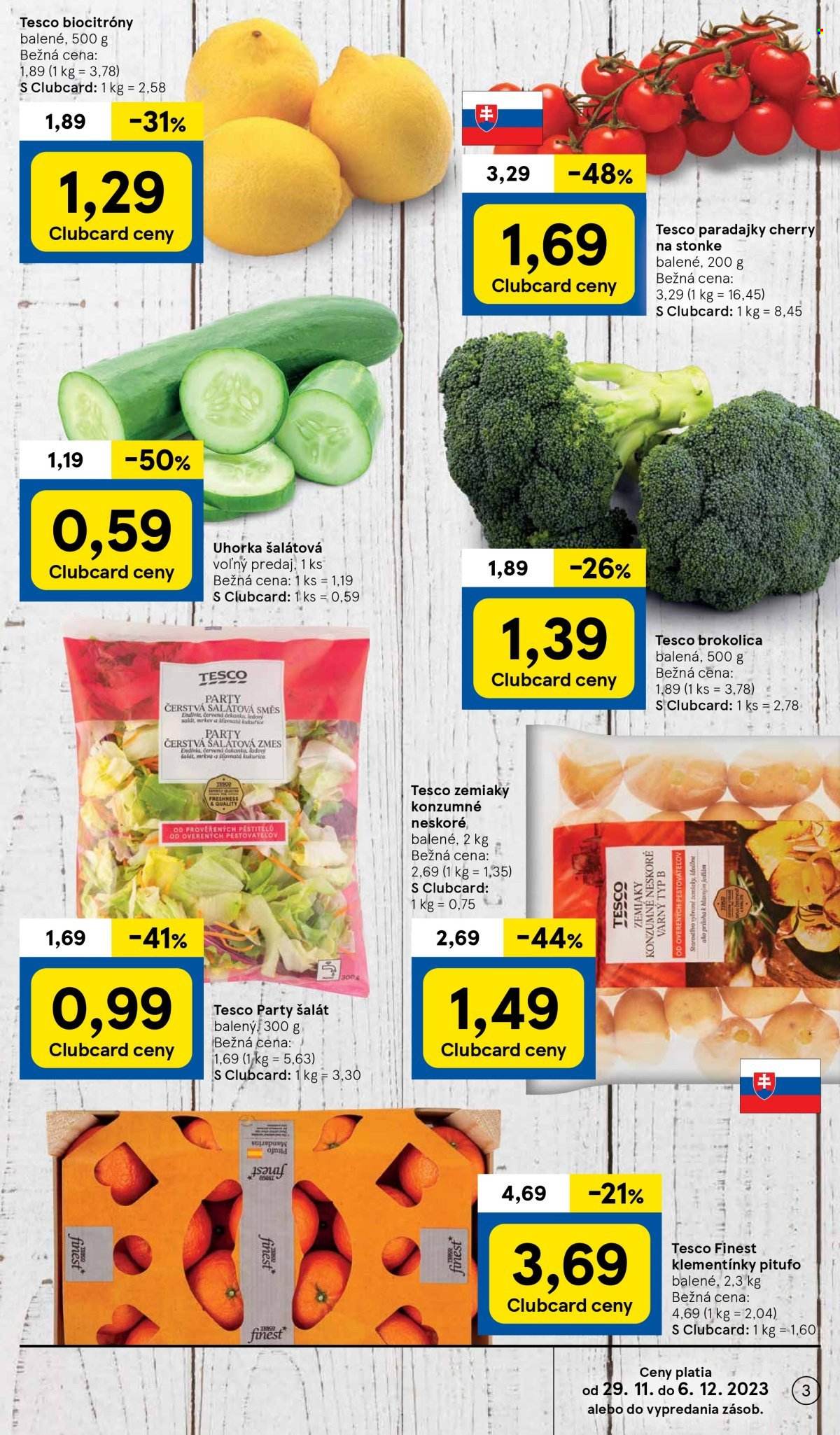 Leták TESCO - 29.11.2023 - 6.12.2023. Strana 3