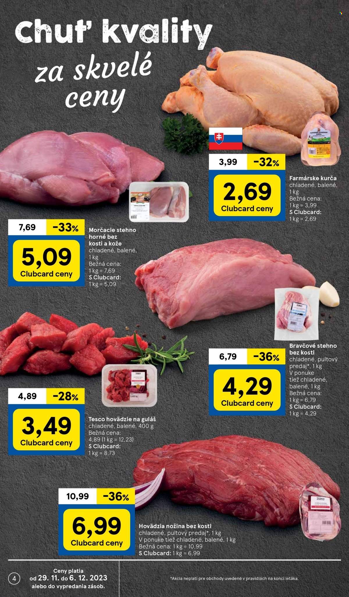 Leták TESCO - 29.11.2023 - 6.12.2023. Strana 4