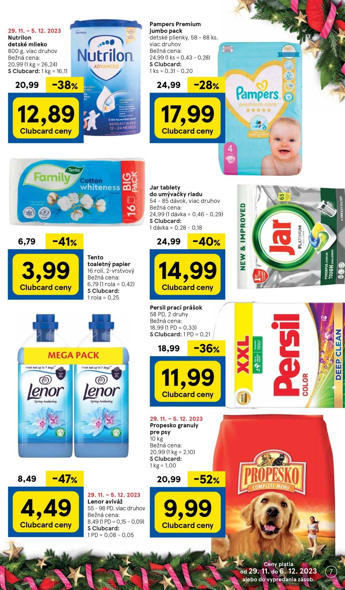 Leták TESCO - 29.11.2023 - 6.12.2023. Strana 7