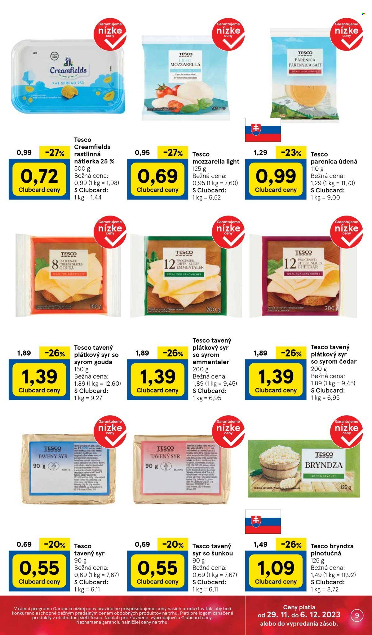 Leták TESCO - 29.11.2023 - 6.12.2023. Strana 9