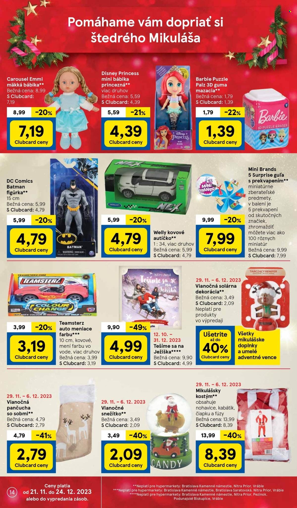Leták TESCO - 29.11.2023 - 6.12.2023. Strana 14