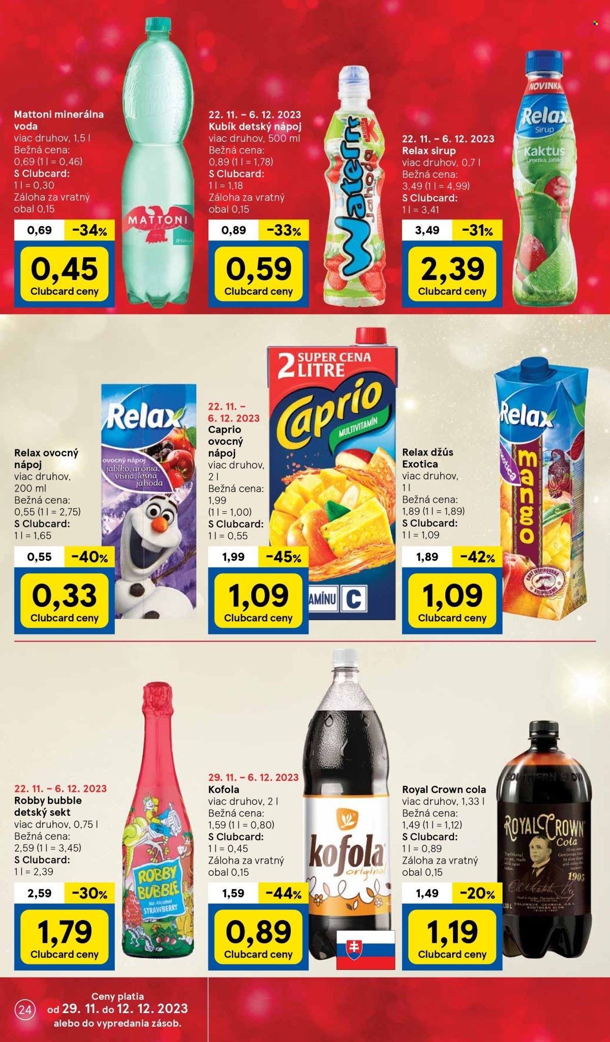 Leták TESCO - 29.11.2023 - 6.12.2023. Strana 24
