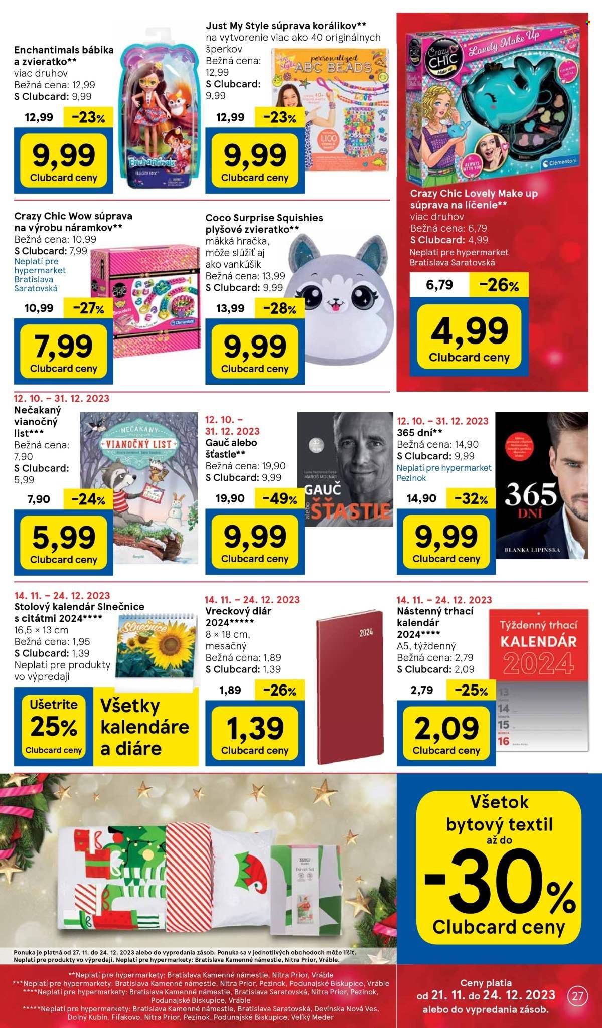 Leták TESCO - 29.11.2023 - 6.12.2023. Strana 27