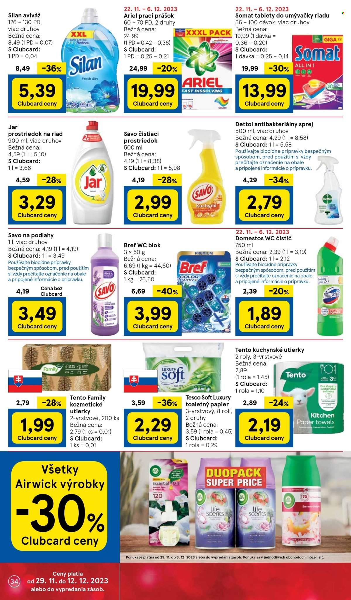 Leták TESCO - 29.11.2023 - 6.12.2023. Strana 34