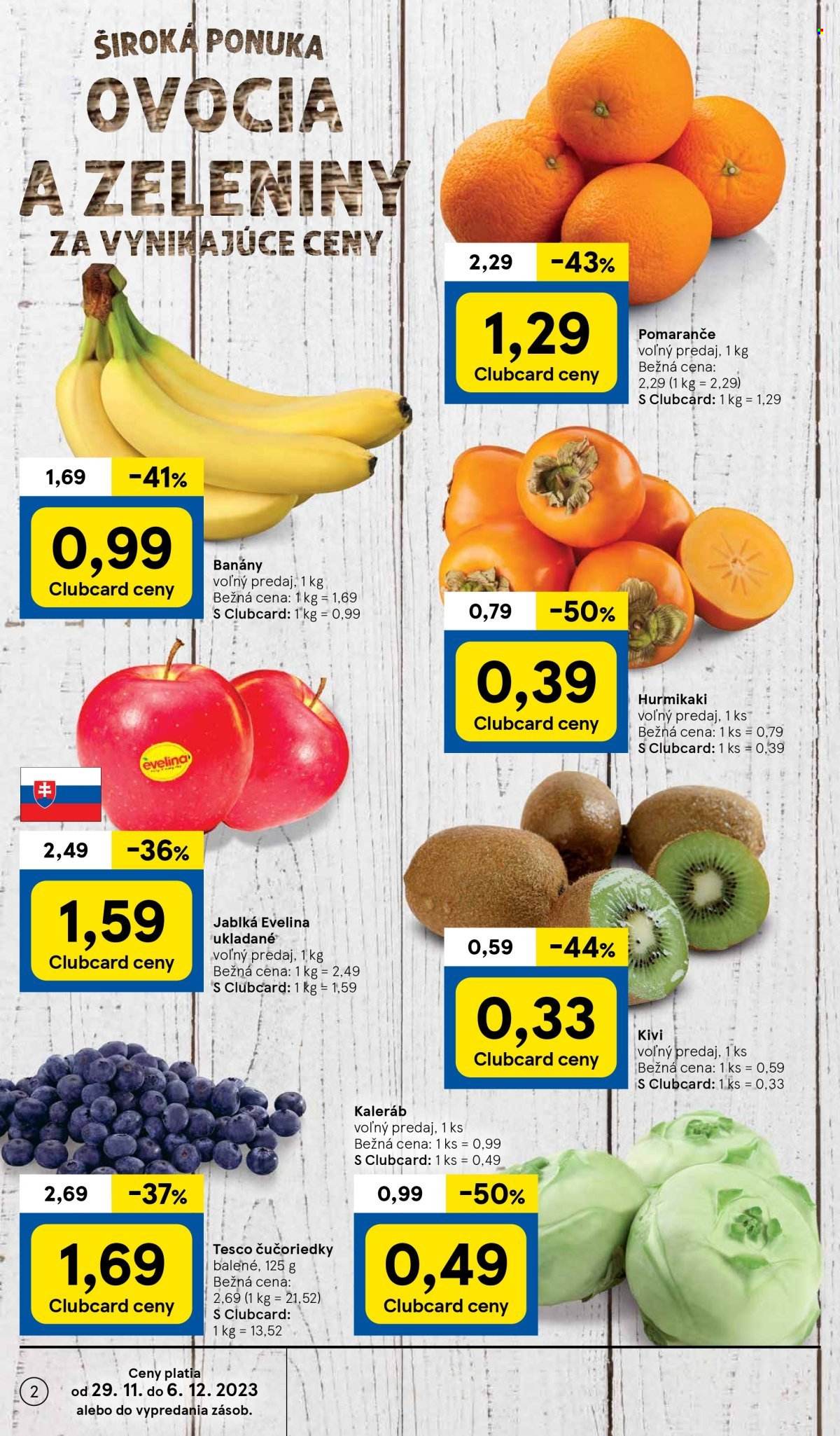 Leták TESCO supermarket - 29.11.2023 - 6.12.2023. Strana 2