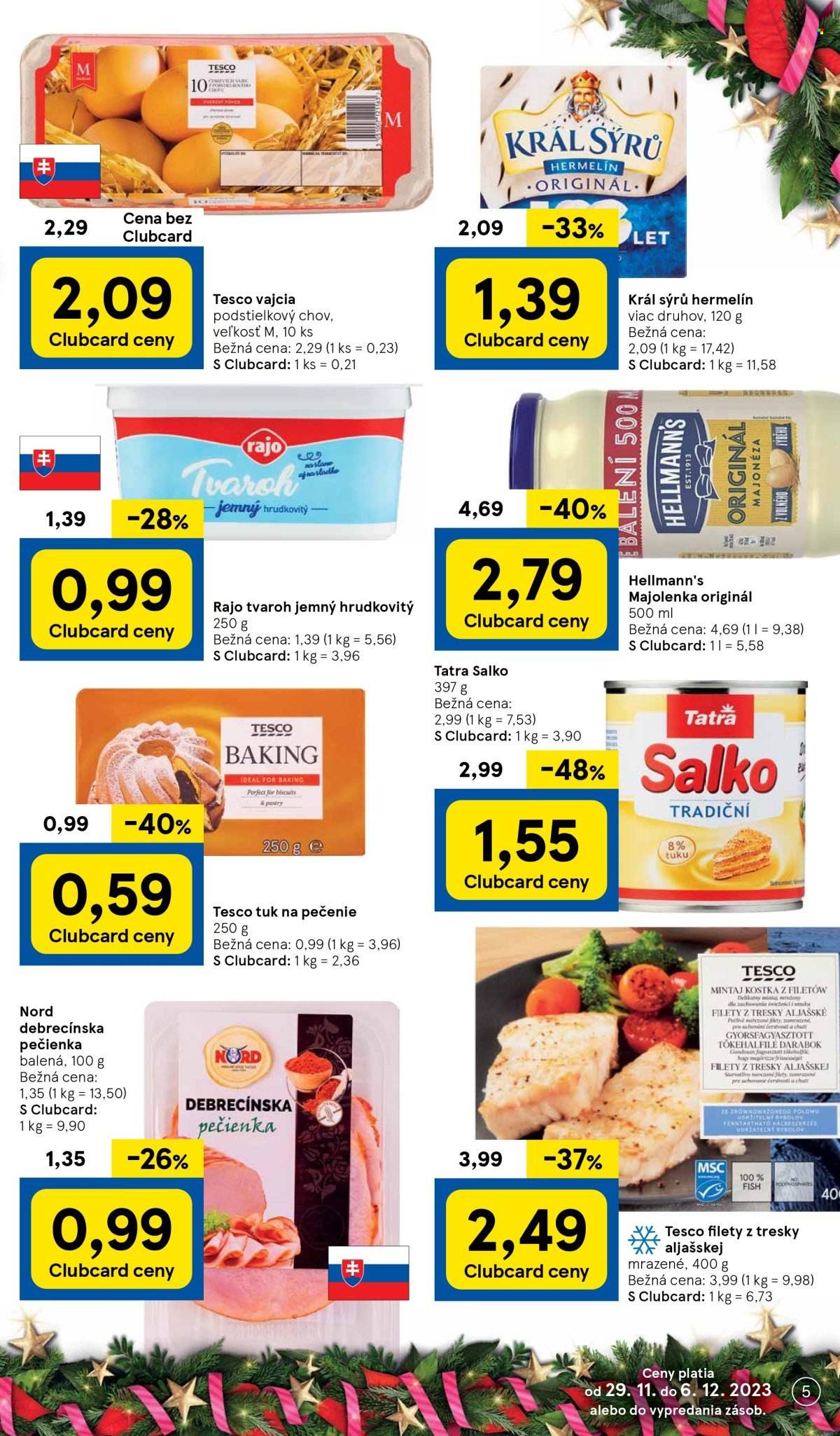 Leták TESCO supermarket - 29.11.2023 - 6.12.2023. Strana 5