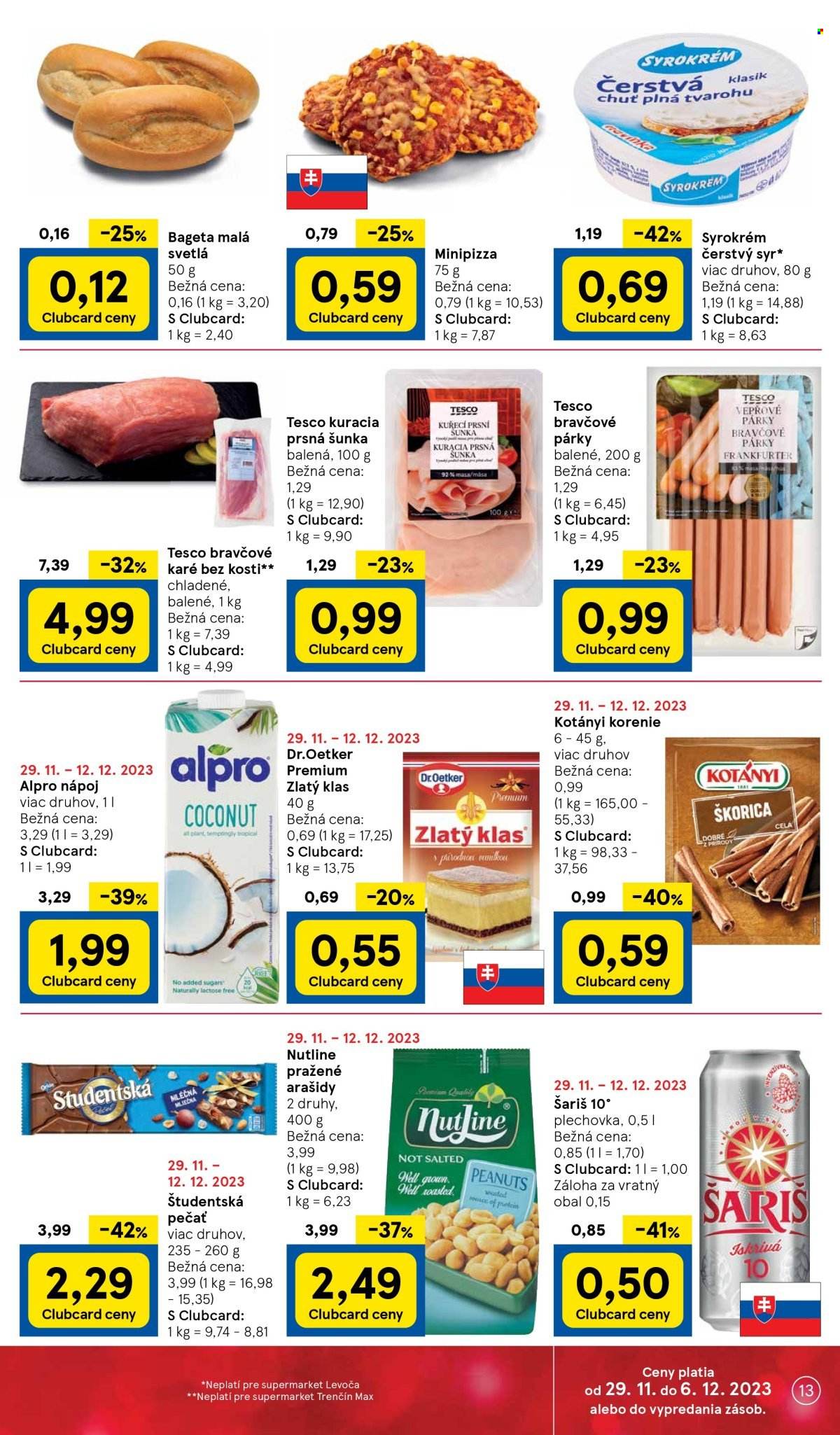 Leták TESCO supermarket - 29.11.2023 - 6.12.2023. Strana 13