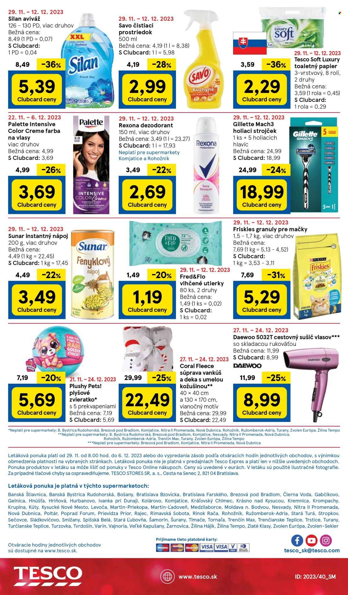 Leták TESCO supermarket - 29.11.2023 - 6.12.2023. Strana 14