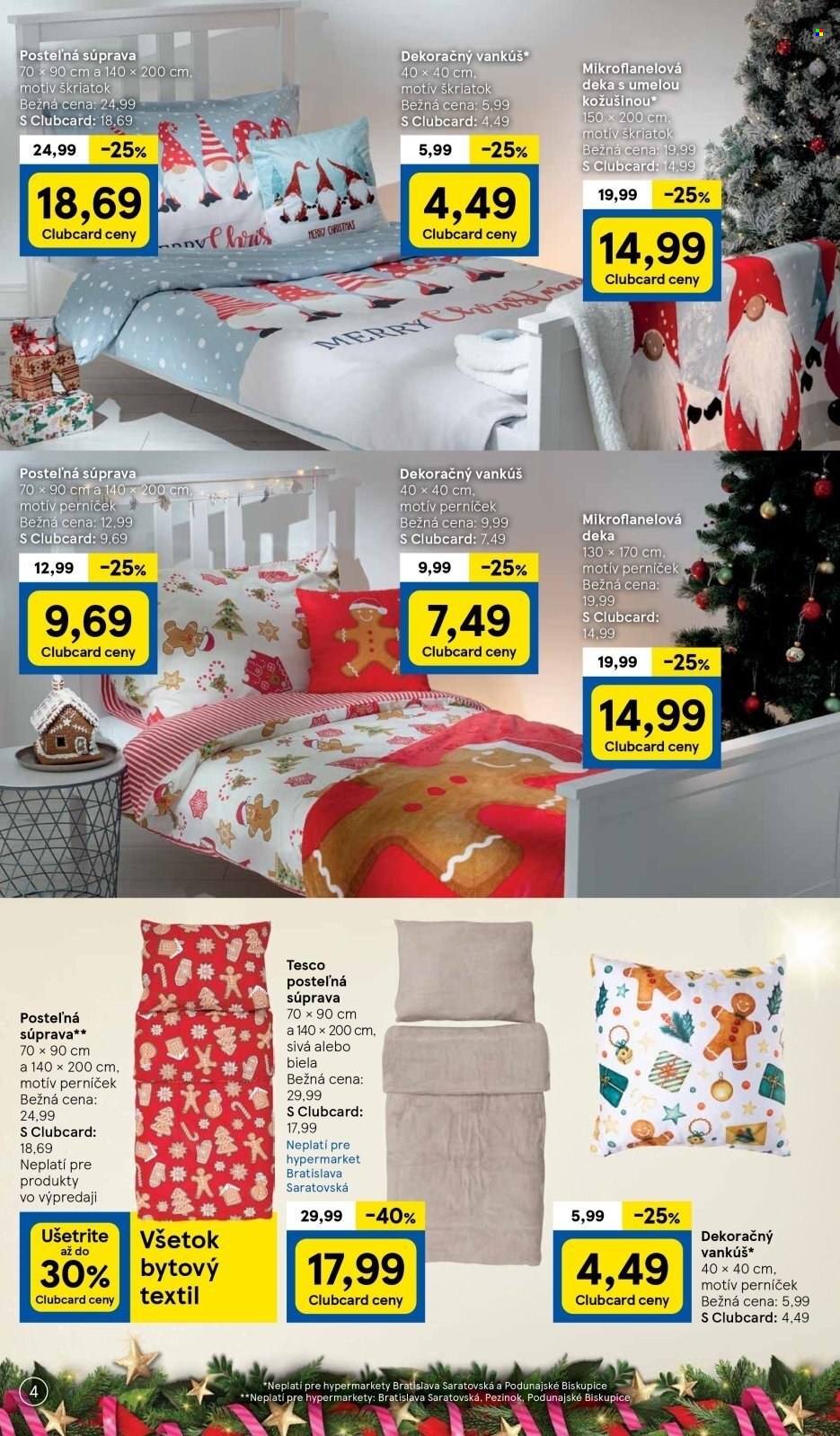 Leták TESCO hypermarket - 27.11.2023 - 24.12.2023. Strana 4