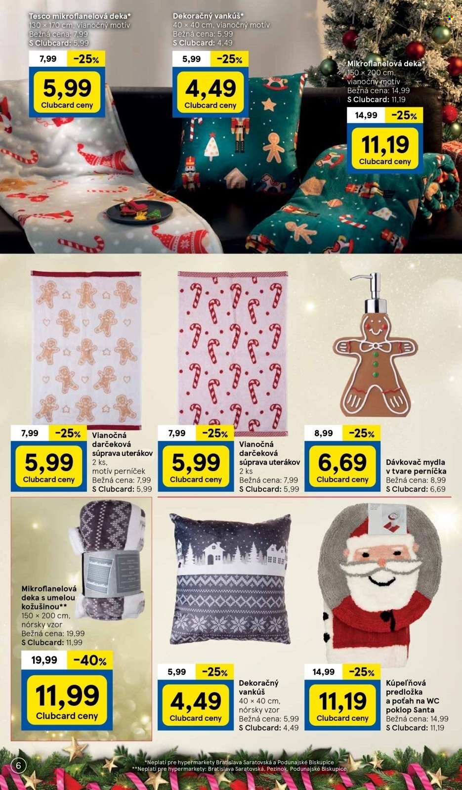 Leták TESCO hypermarket - 27.11.2023 - 24.12.2023. Strana 6