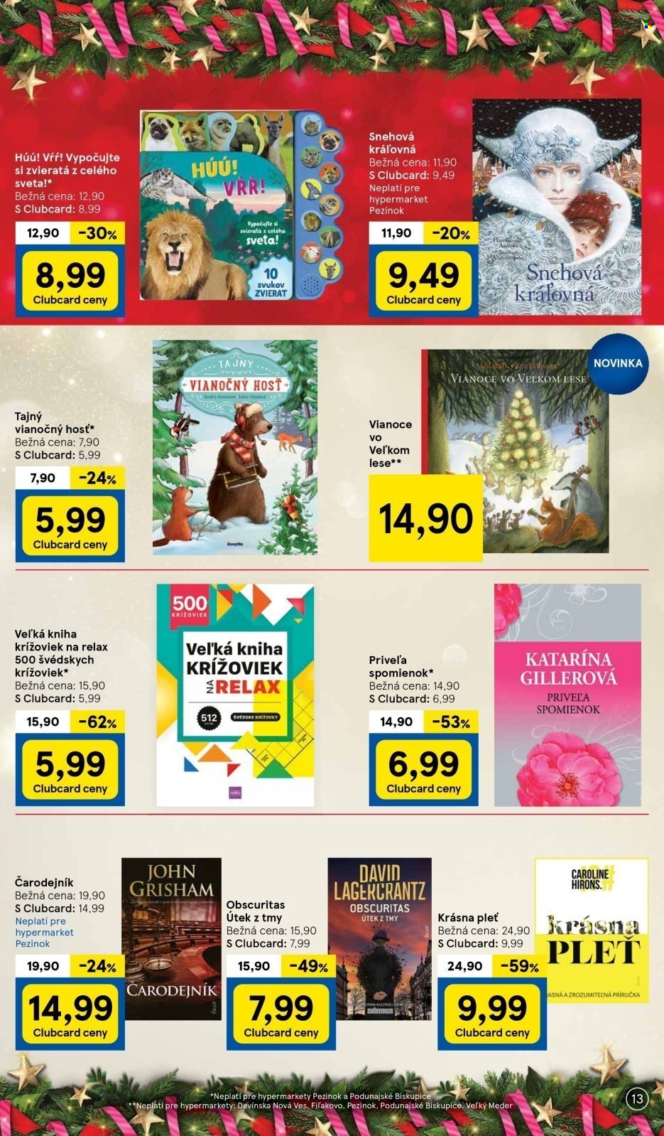 Leták TESCO hypermarket - 27.11.2023 - 24.12.2023. Strana 13