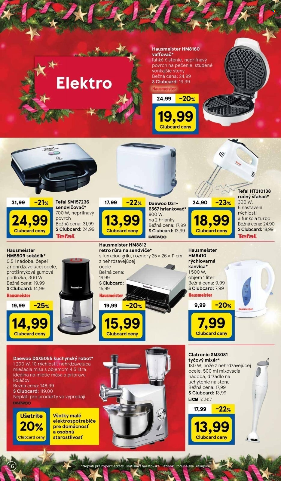 Leták TESCO hypermarket - 27.11.2023 - 24.12.2023. Strana 16