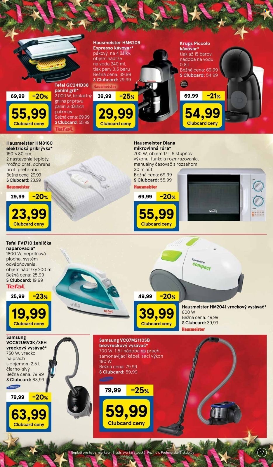 Leták TESCO hypermarket - 27.11.2023 - 24.12.2023. Strana 17