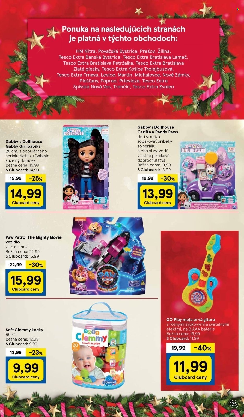 Leták TESCO hypermarket - 27.11.2023 - 24.12.2023. Strana 25