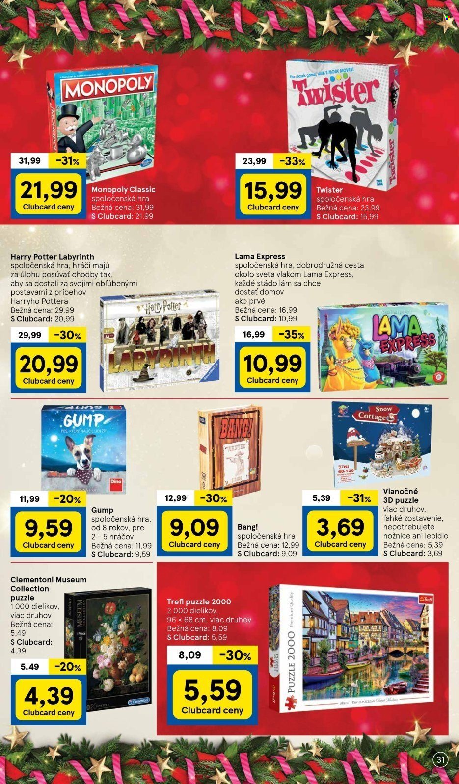 Leták TESCO hypermarket - 27.11.2023 - 24.12.2023. Strana 31