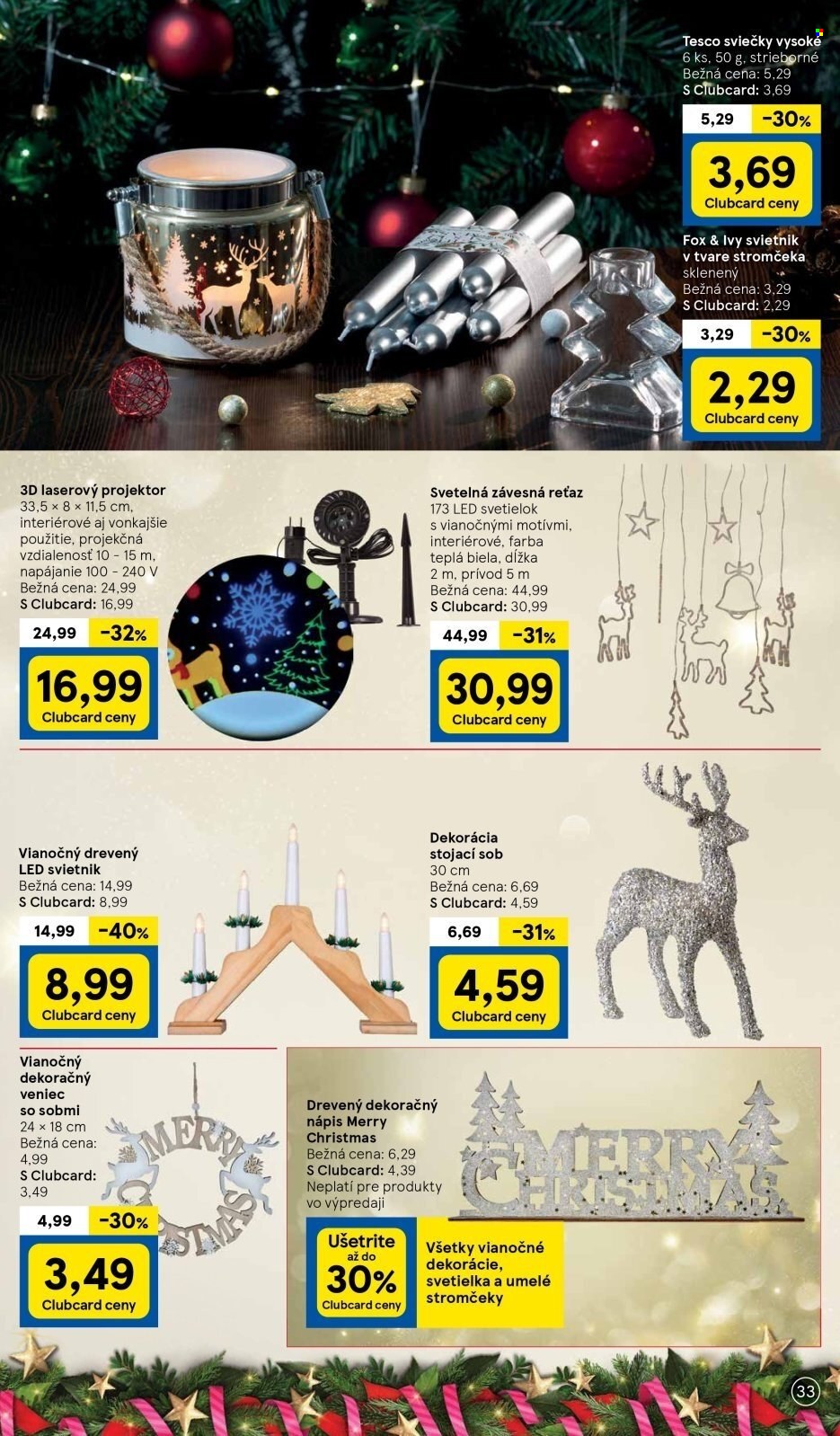 Leták TESCO hypermarket - 27.11.2023 - 24.12.2023. Strana 33