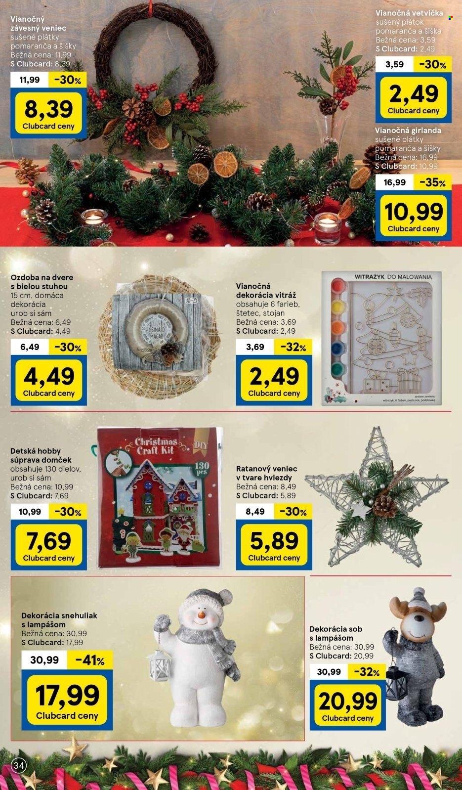 Leták TESCO hypermarket - 27.11.2023 - 24.12.2023. Strana 34
