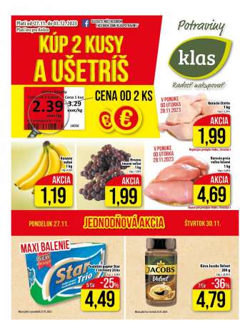 Leták Klas - 27.11.2023 - 3.12.2023.