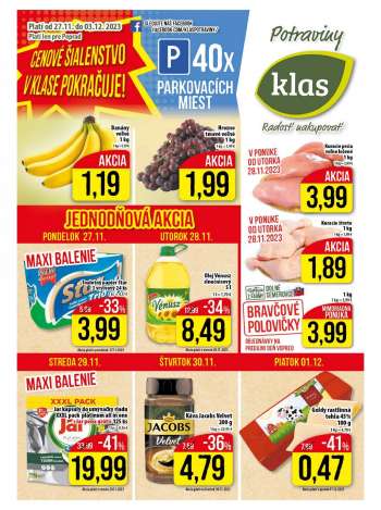 Leták Klas - 27.11.2023 - 3.12.2023.