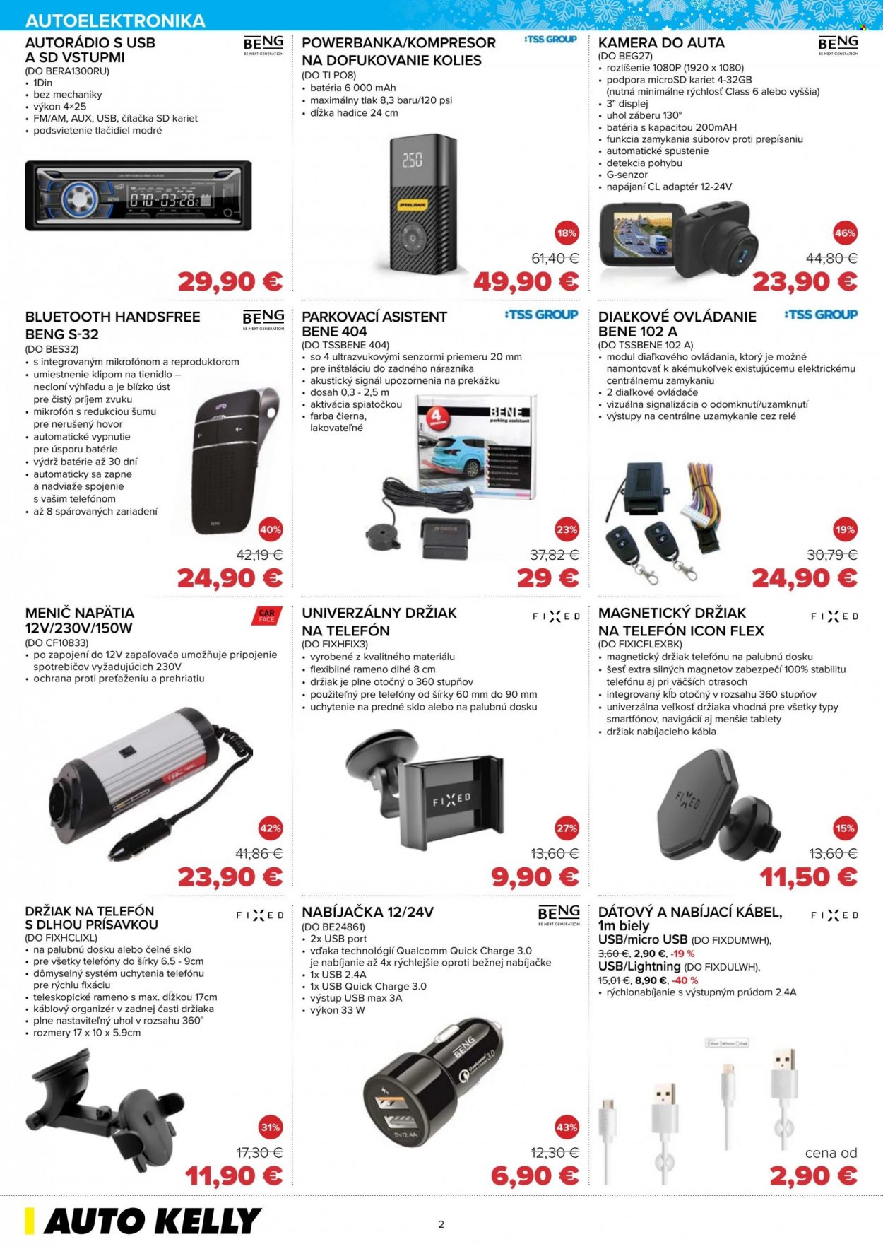 Leták Auto Kelly - 28.11.2023 - 31.12.2023. Strana 2
