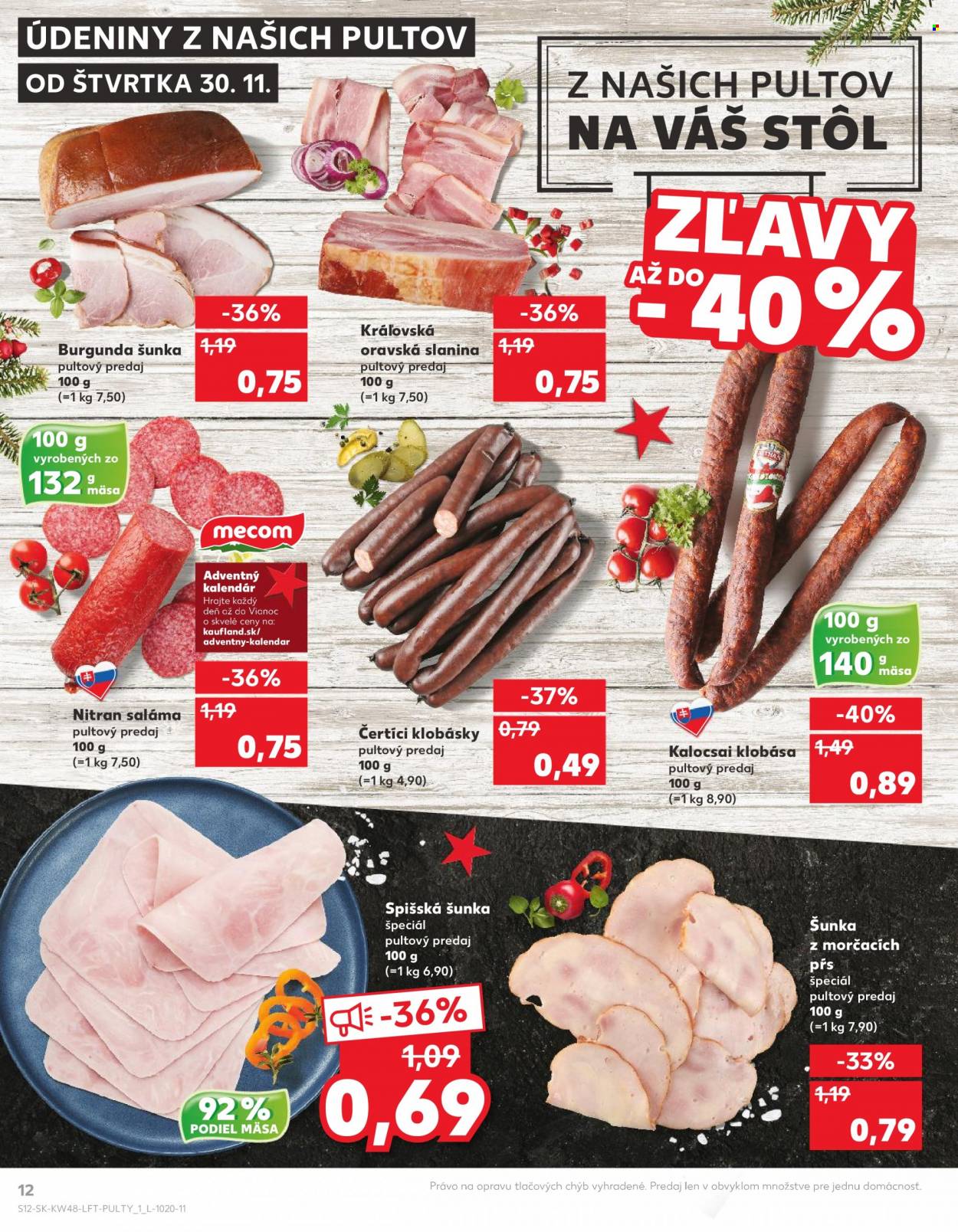 Leták Kaufland - 30.11.2023 - 6.12.2023. Strana 12