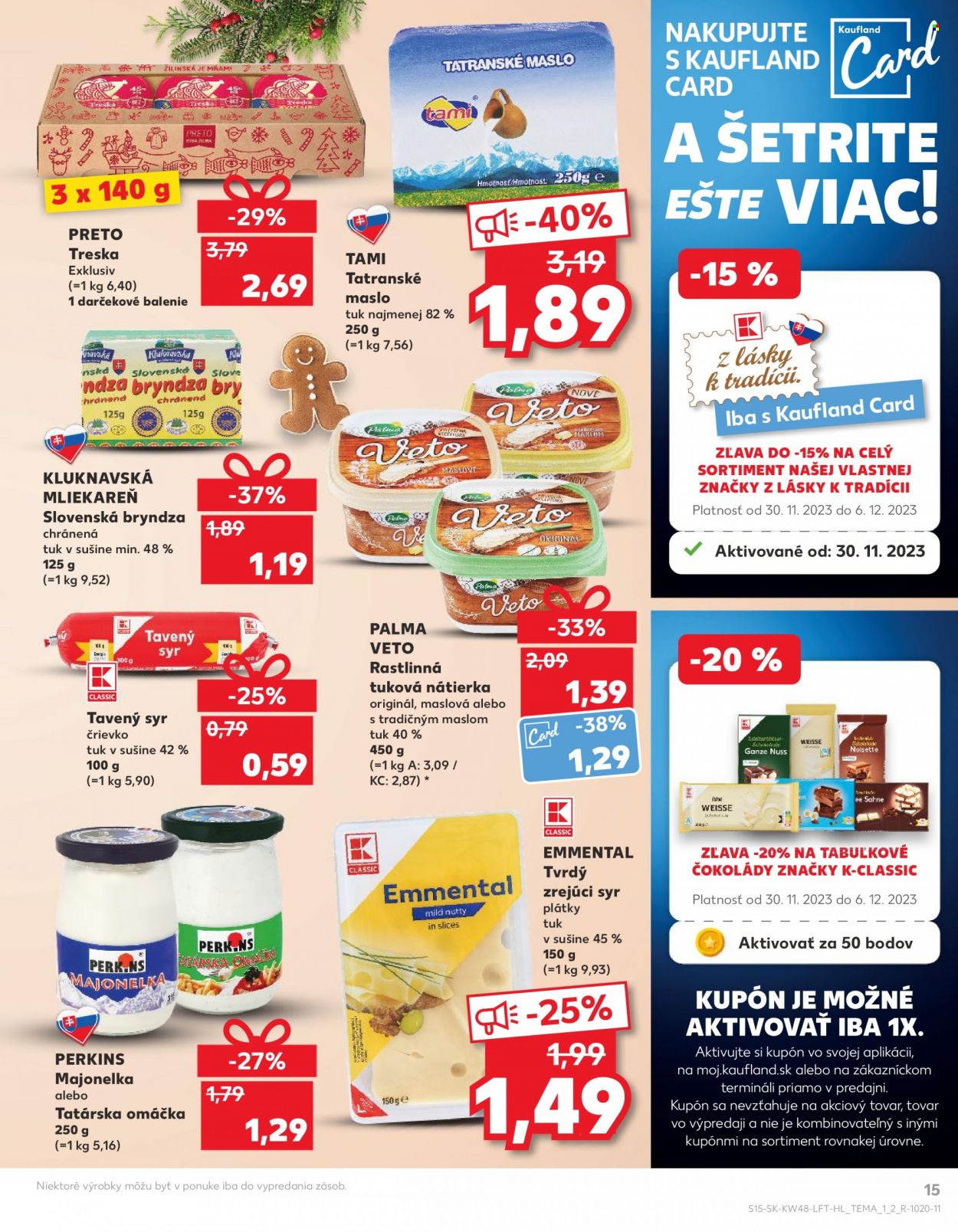 Leták Kaufland - 30.11.2023 - 6.12.2023. Strana 15