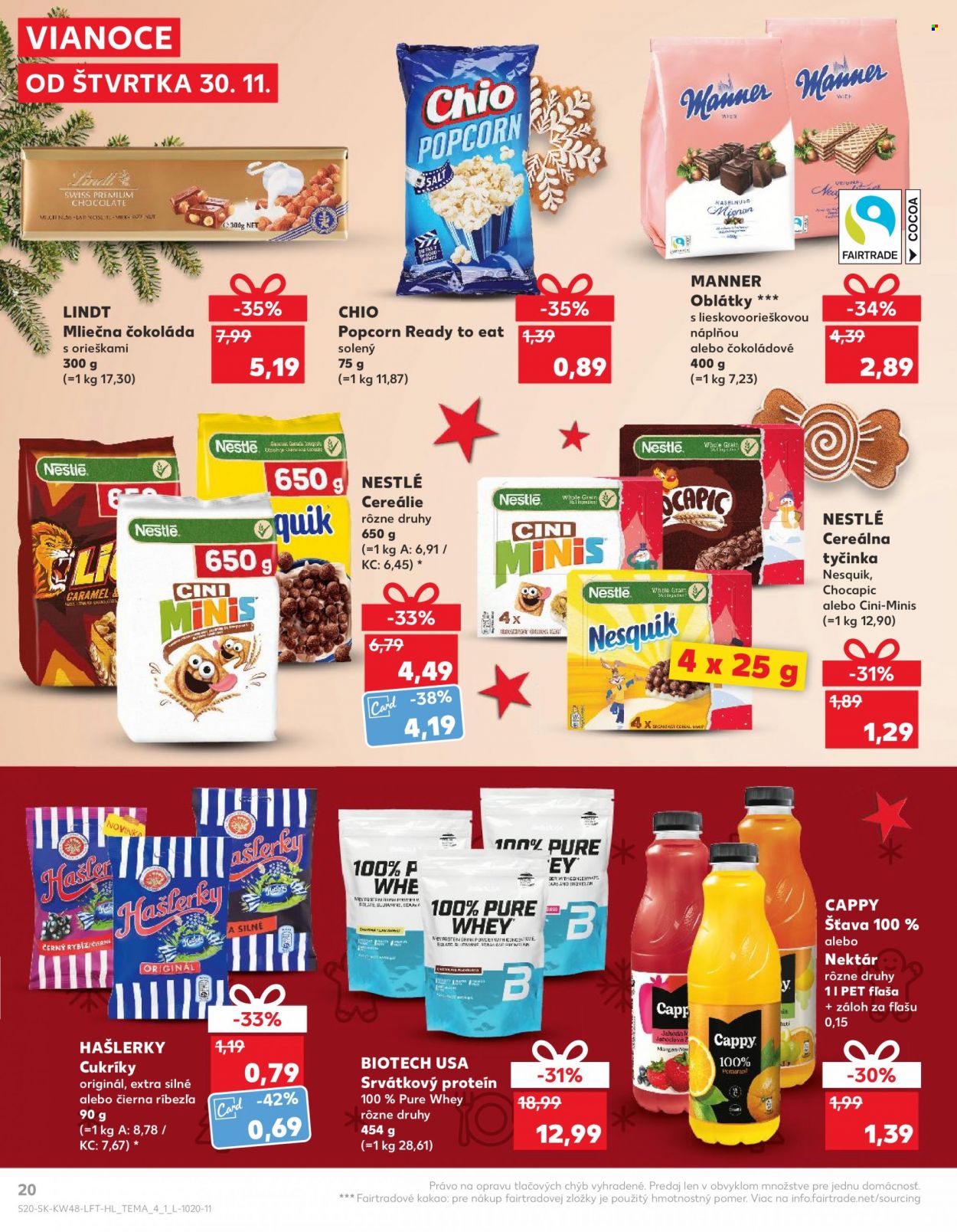 Leták Kaufland - 30.11.2023 - 6.12.2023. Strana 20