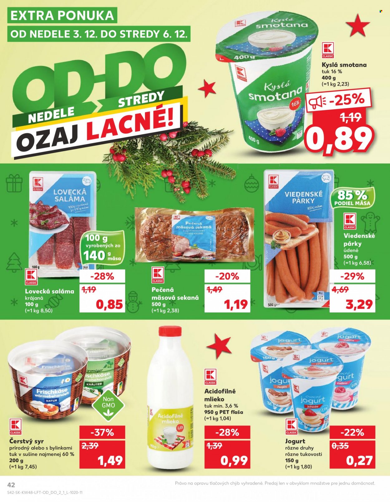 Leták Kaufland - 30.11.2023 - 6.12.2023. Strana 42