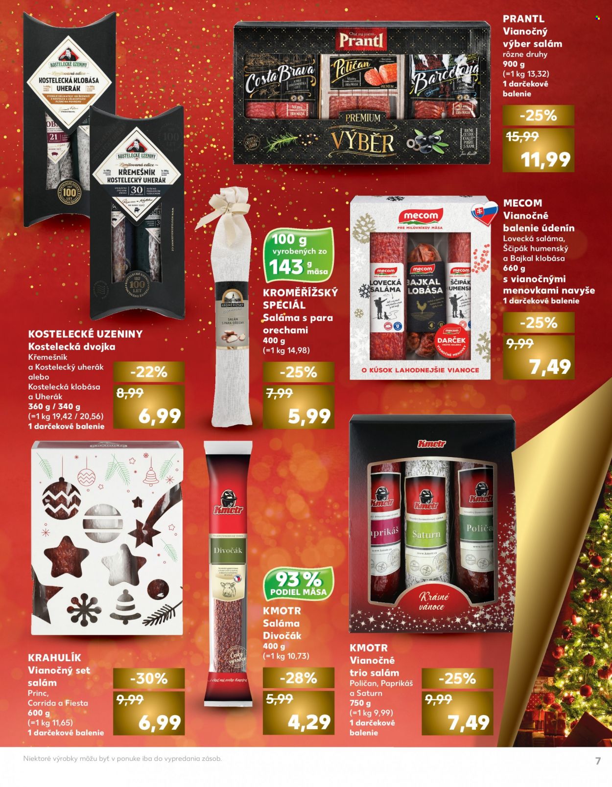 Leták Kaufland - 30.11.2023 - 24.12.2023. Strana 7