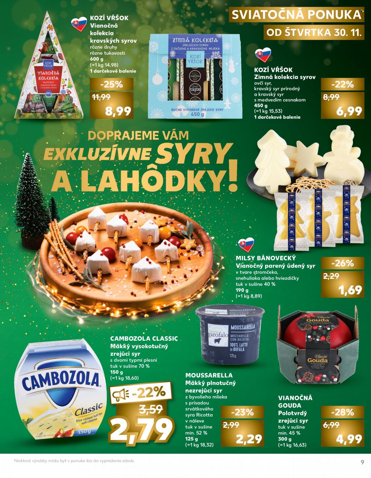 Leták Kaufland - 30.11.2023 - 24.12.2023. Strana 9