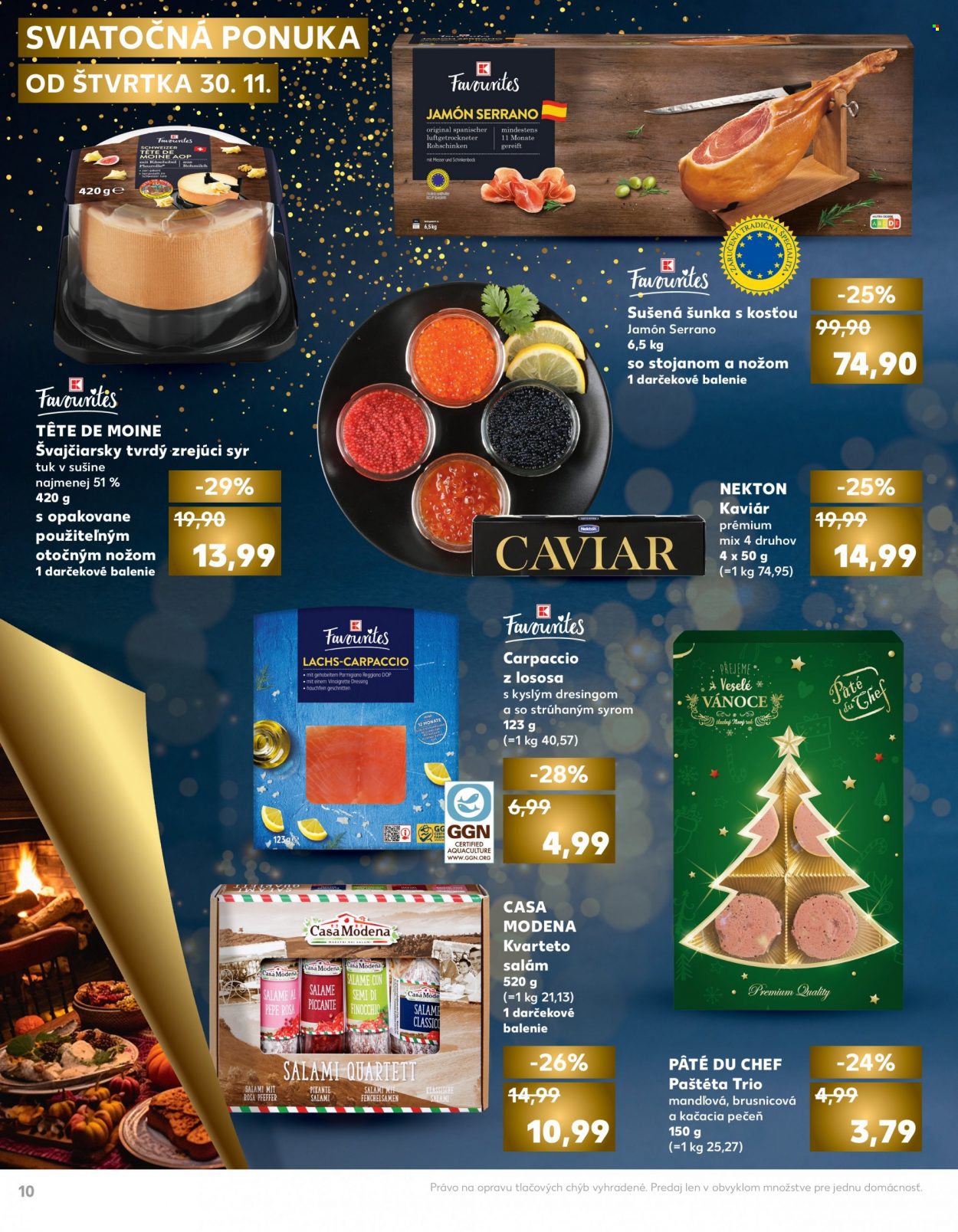 Leták Kaufland - 30.11.2023 - 24.12.2023. Strana 10