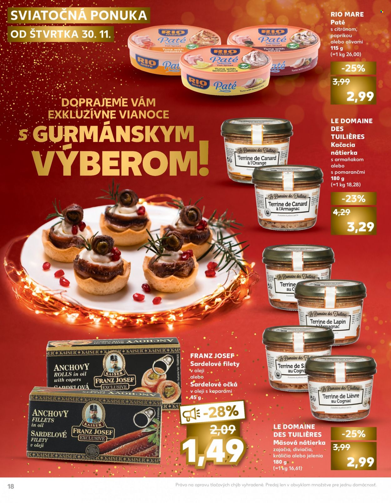 Leták Kaufland - 30.11.2023 - 24.12.2023. Strana 18