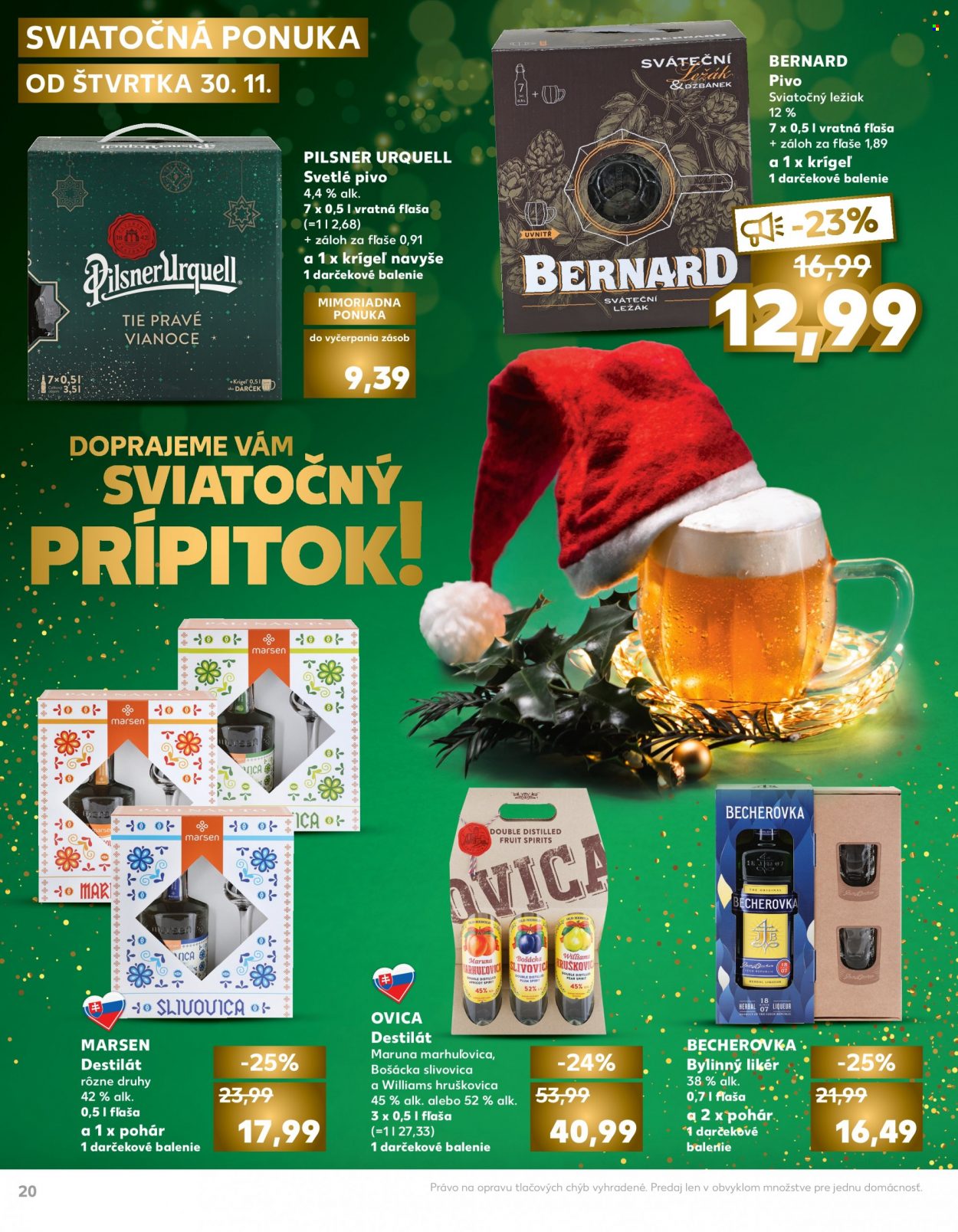 Leták Kaufland - 30.11.2023 - 24.12.2023. Strana 20
