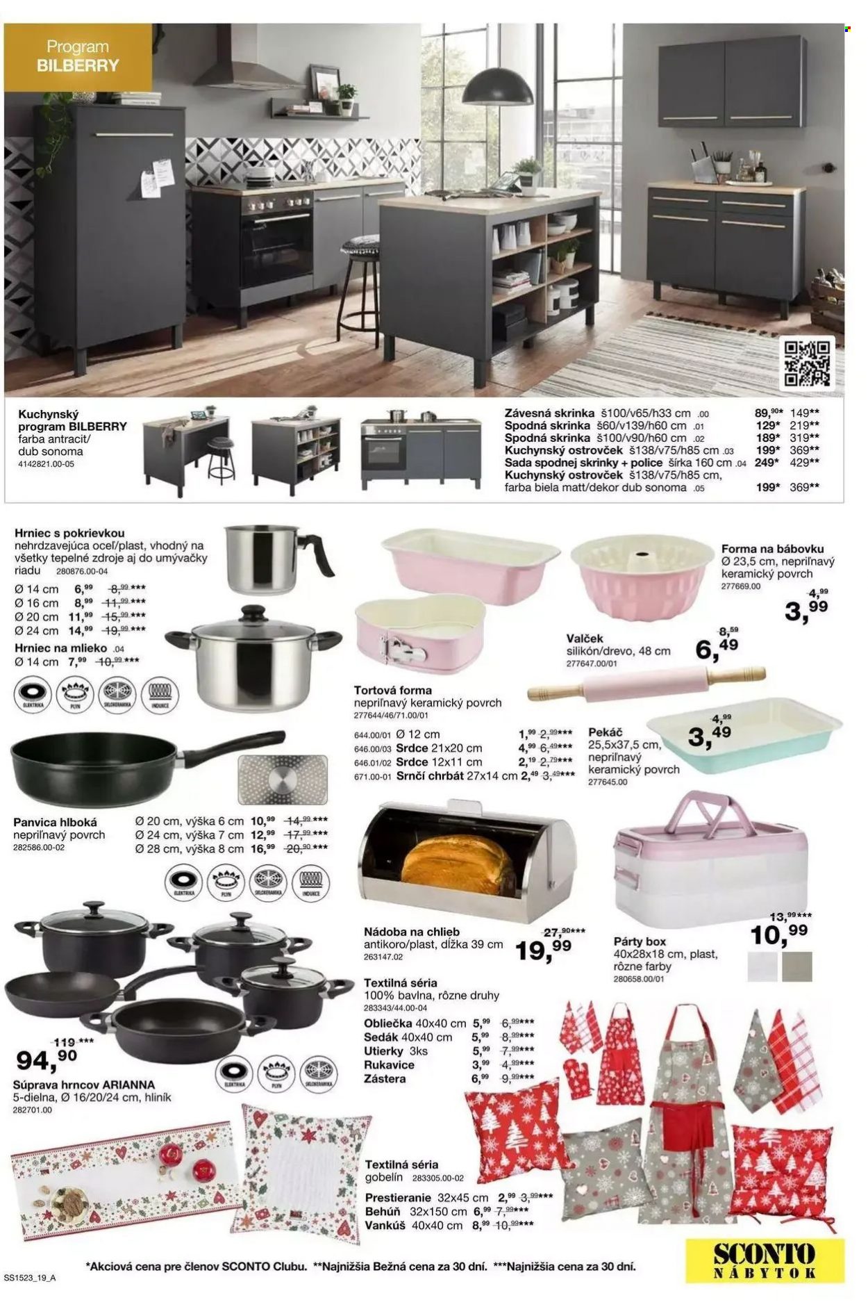 Leták Sconto nábytok - 29.11.2023 - 27.12.2023. Strana 19