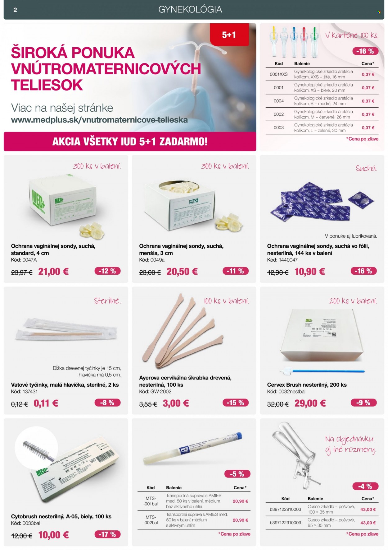 Leták Medplus - 13.11.2023 - 31.12.2023. Strana 2