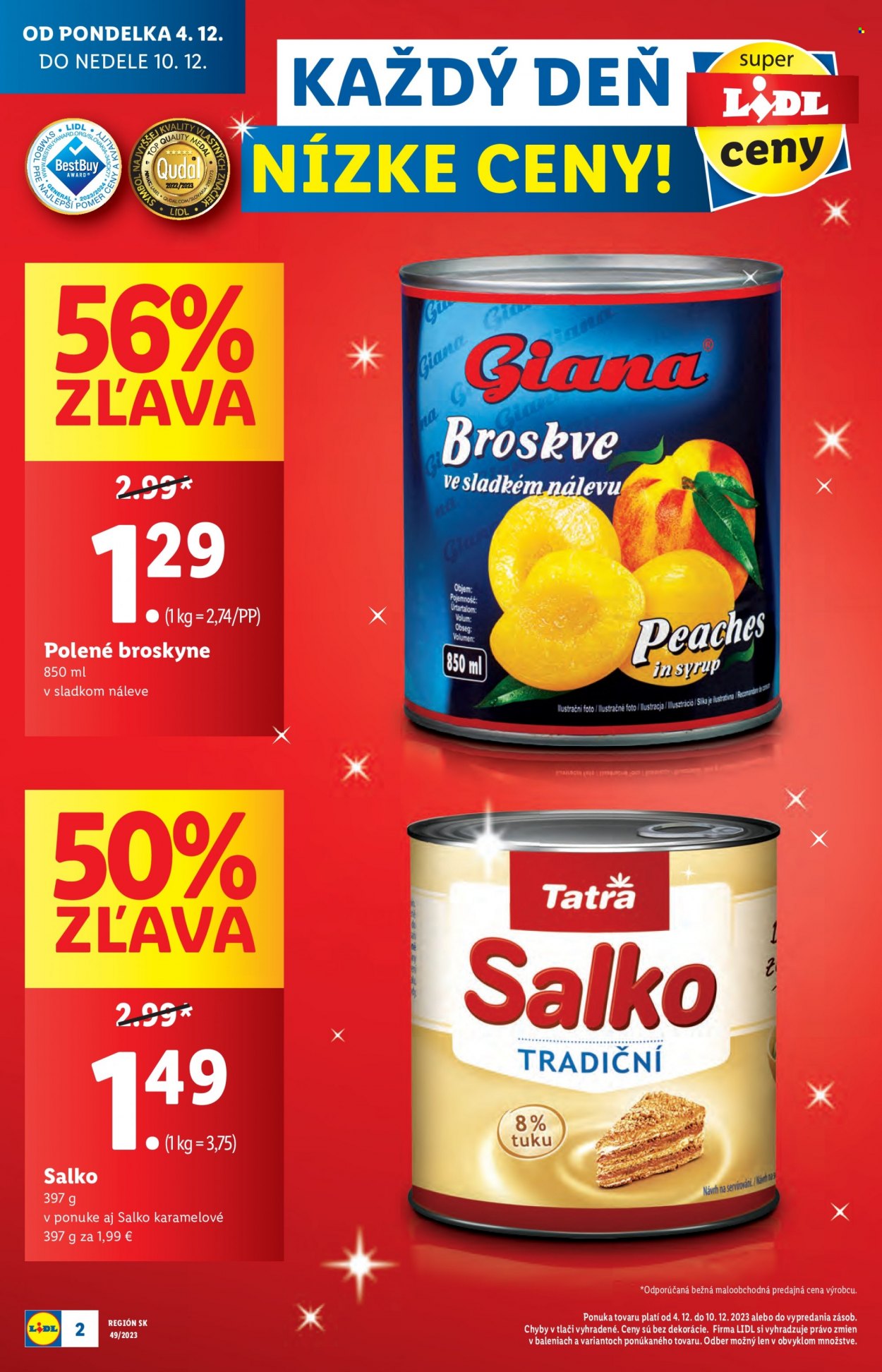 Leták Lidl - 4.12.2023 - 10.12.2023. Strana 5