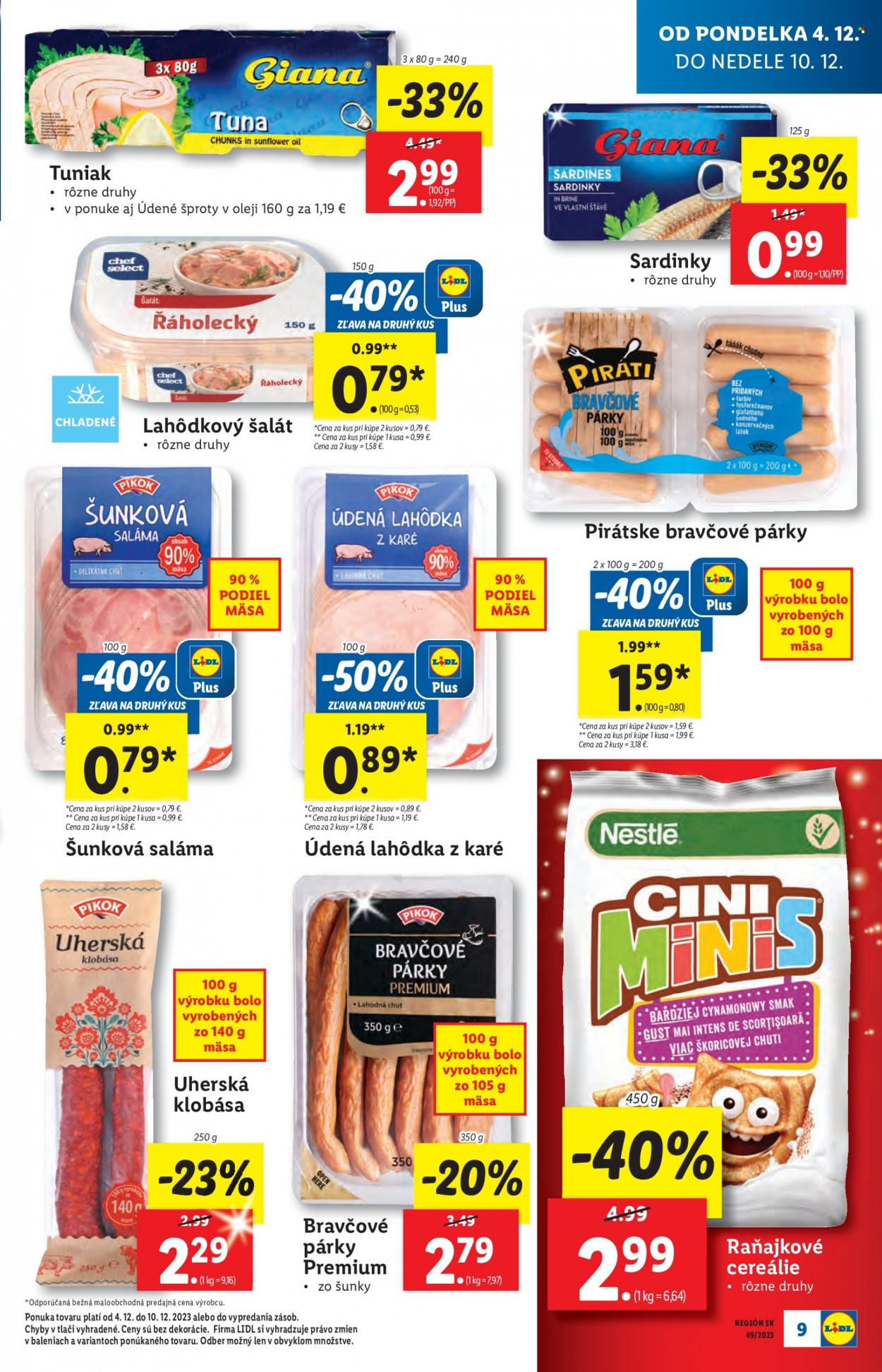 Leták Lidl - 4.12.2023 - 10.12.2023. Strana 19