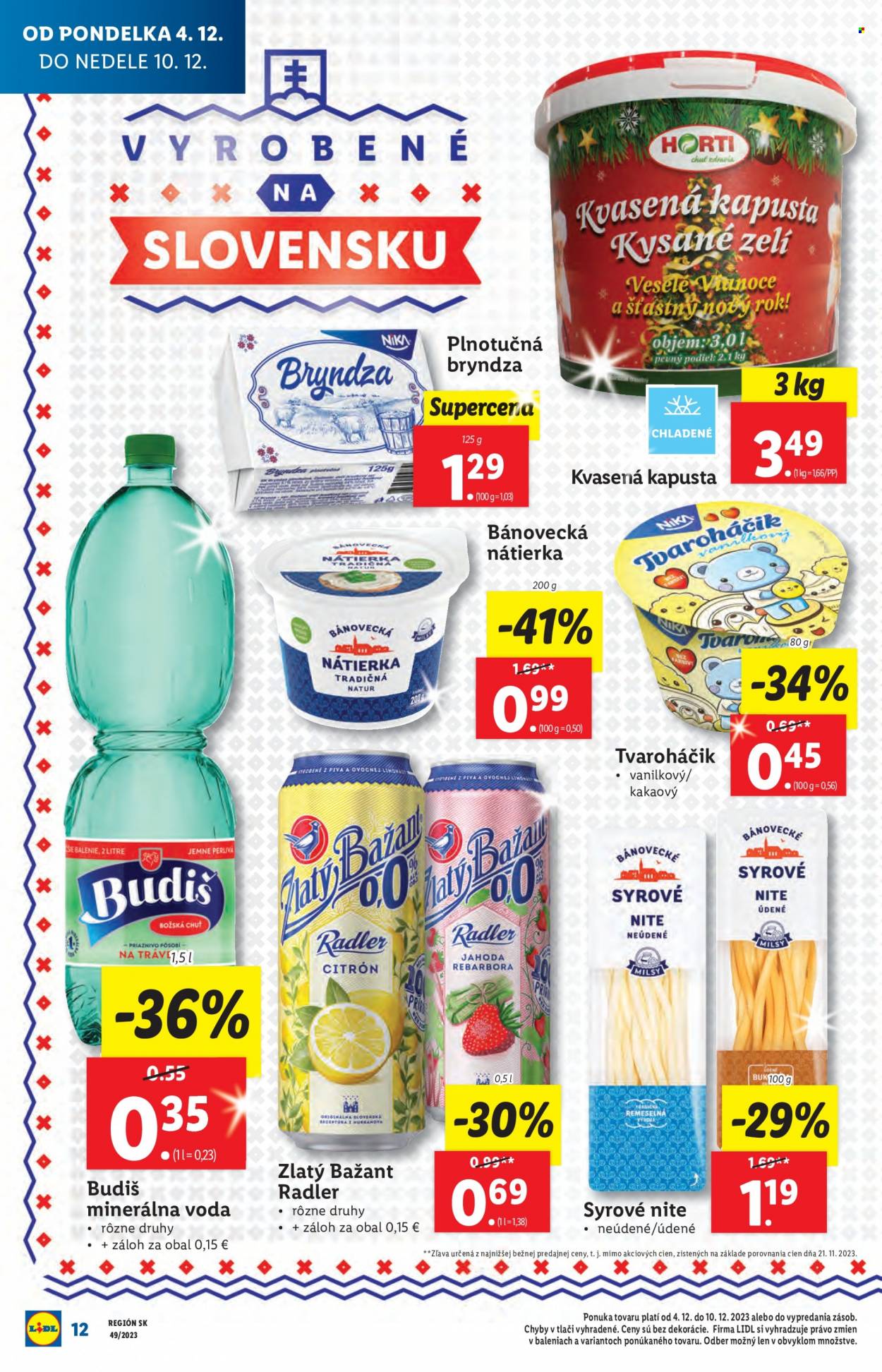 Leták Lidl - 4.12.2023 - 10.12.2023. Strana 22