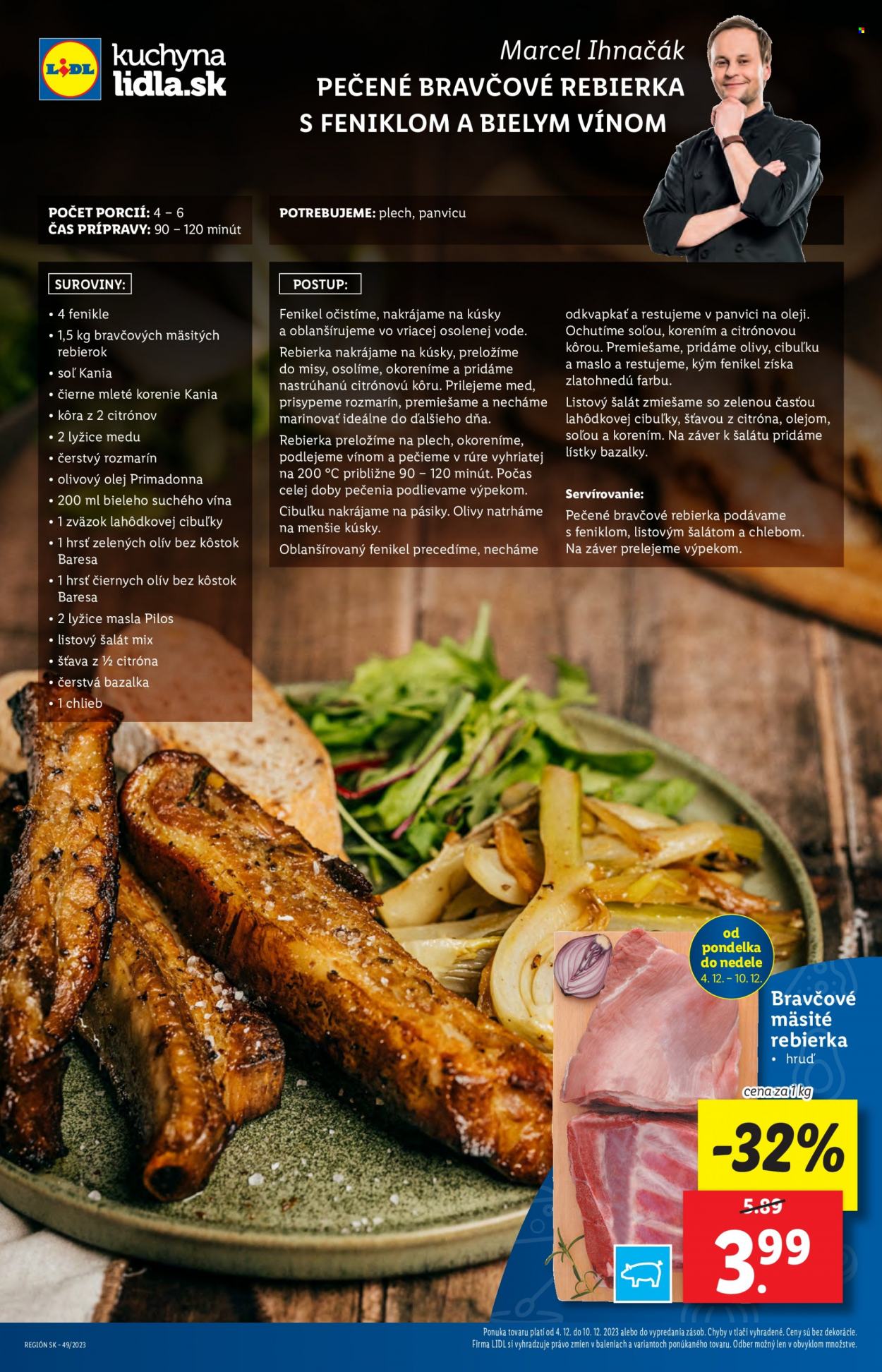 Leták Lidl - 4.12.2023 - 10.12.2023. Strana 52