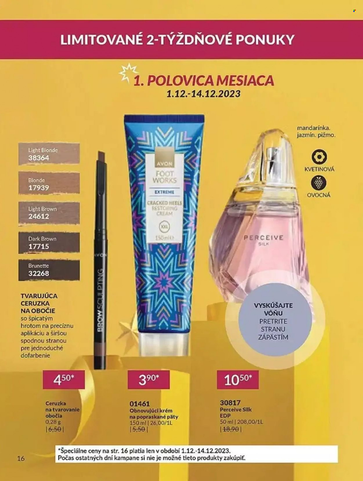 Leták Avon - 1.12.2023 - 31.12.2023. Strana 16