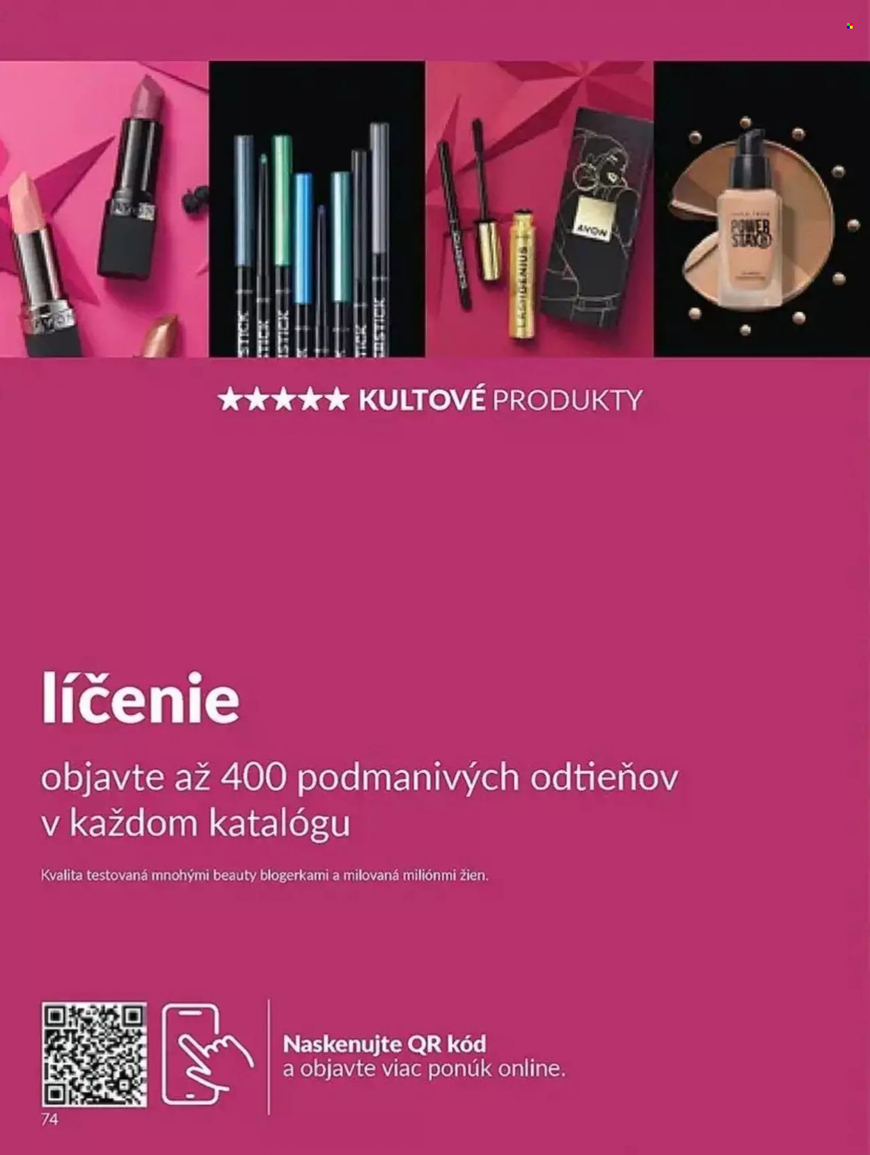 Leták Avon - 1.12.2023 - 31.12.2023. Strana 74