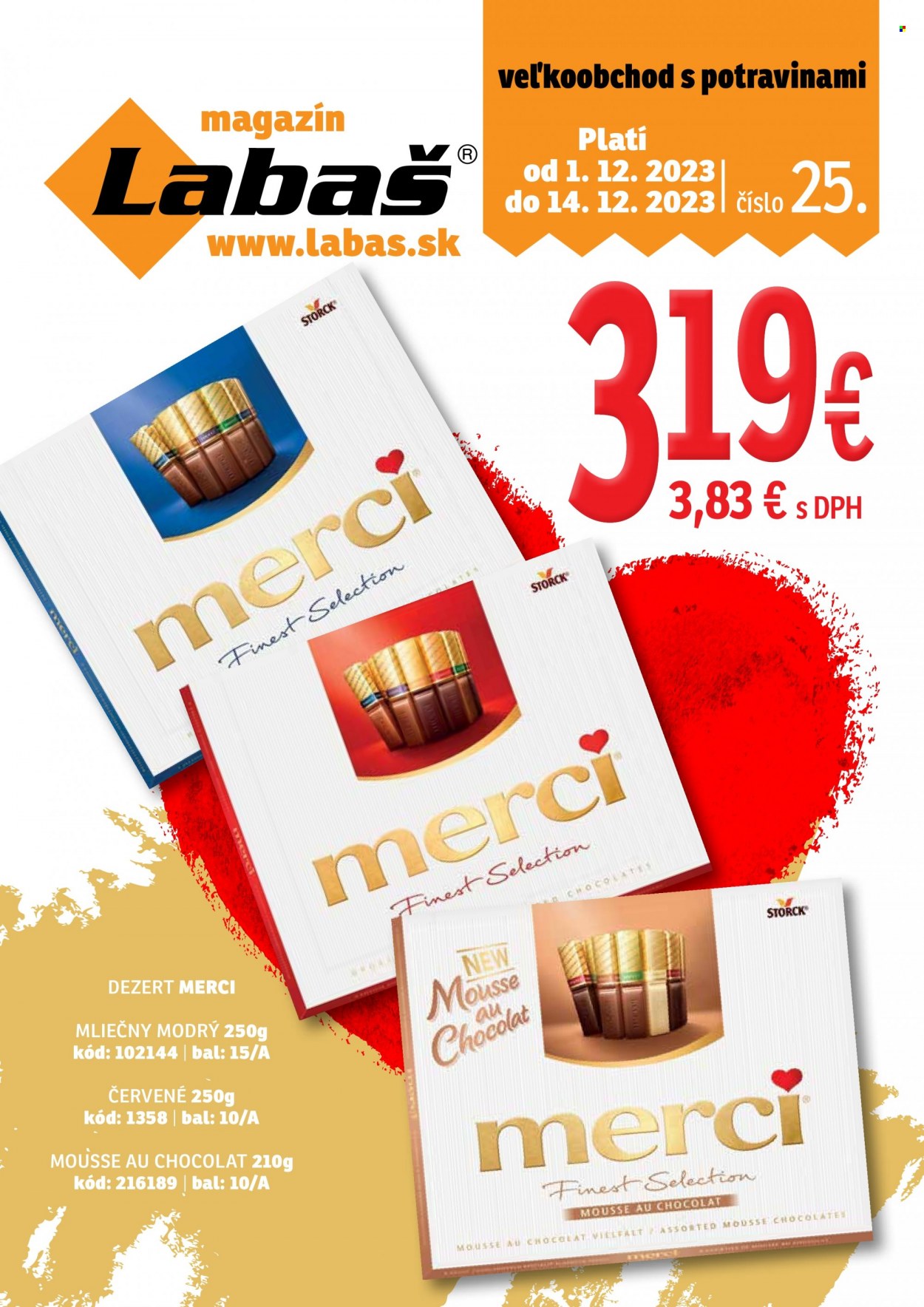 Leták Labaš - 1.12.2023 - 14.12.2023. Strana 1