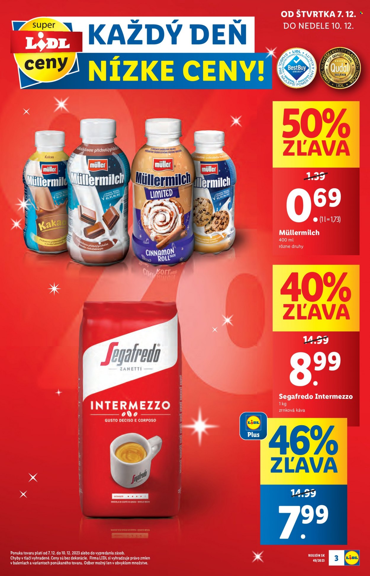 Leták Lidl - 7.12.2023 - 10.12.2023. Strana 3