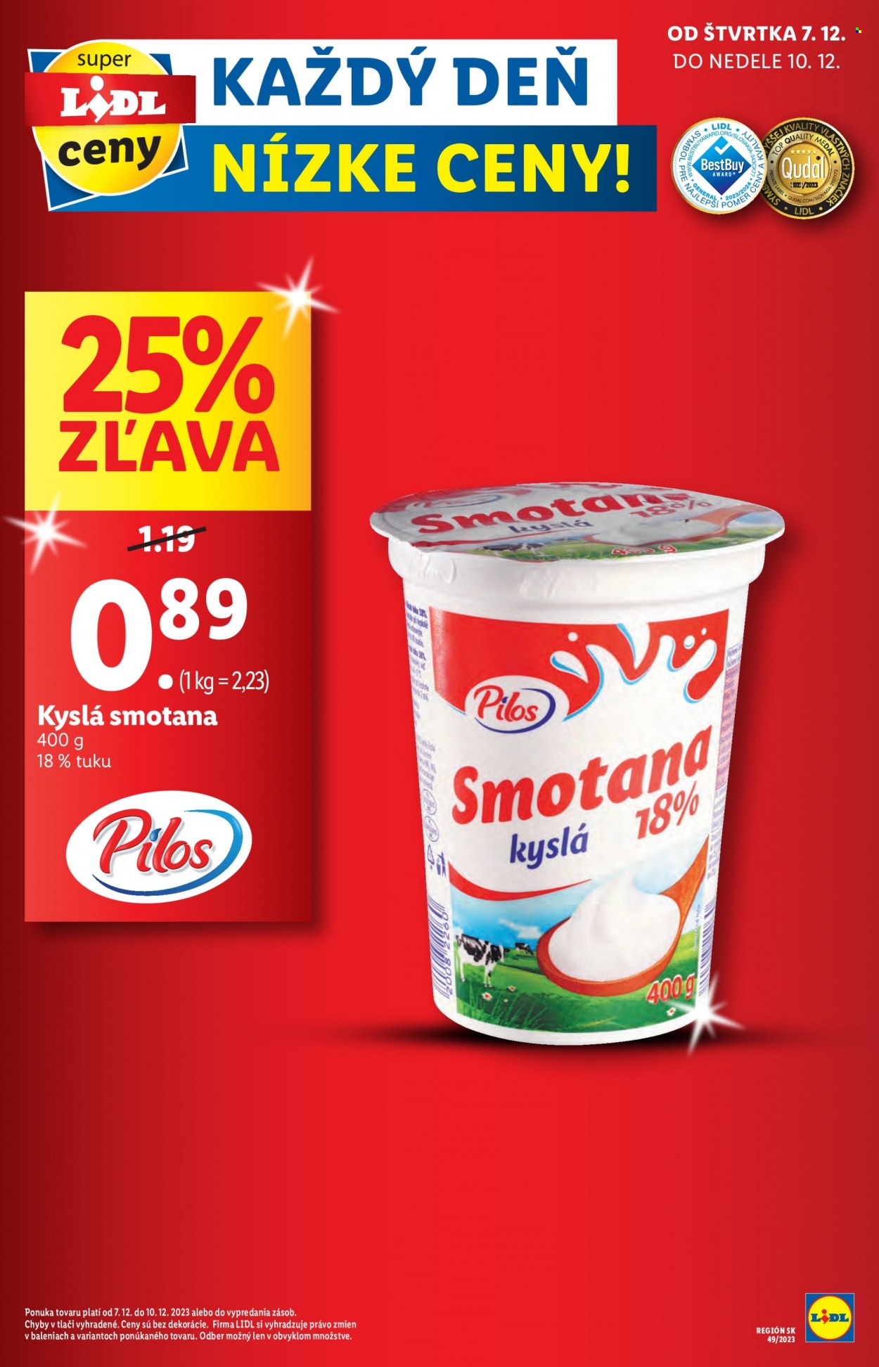Leták Lidl - 7.12.2023 - 10.12.2023. Strana 6