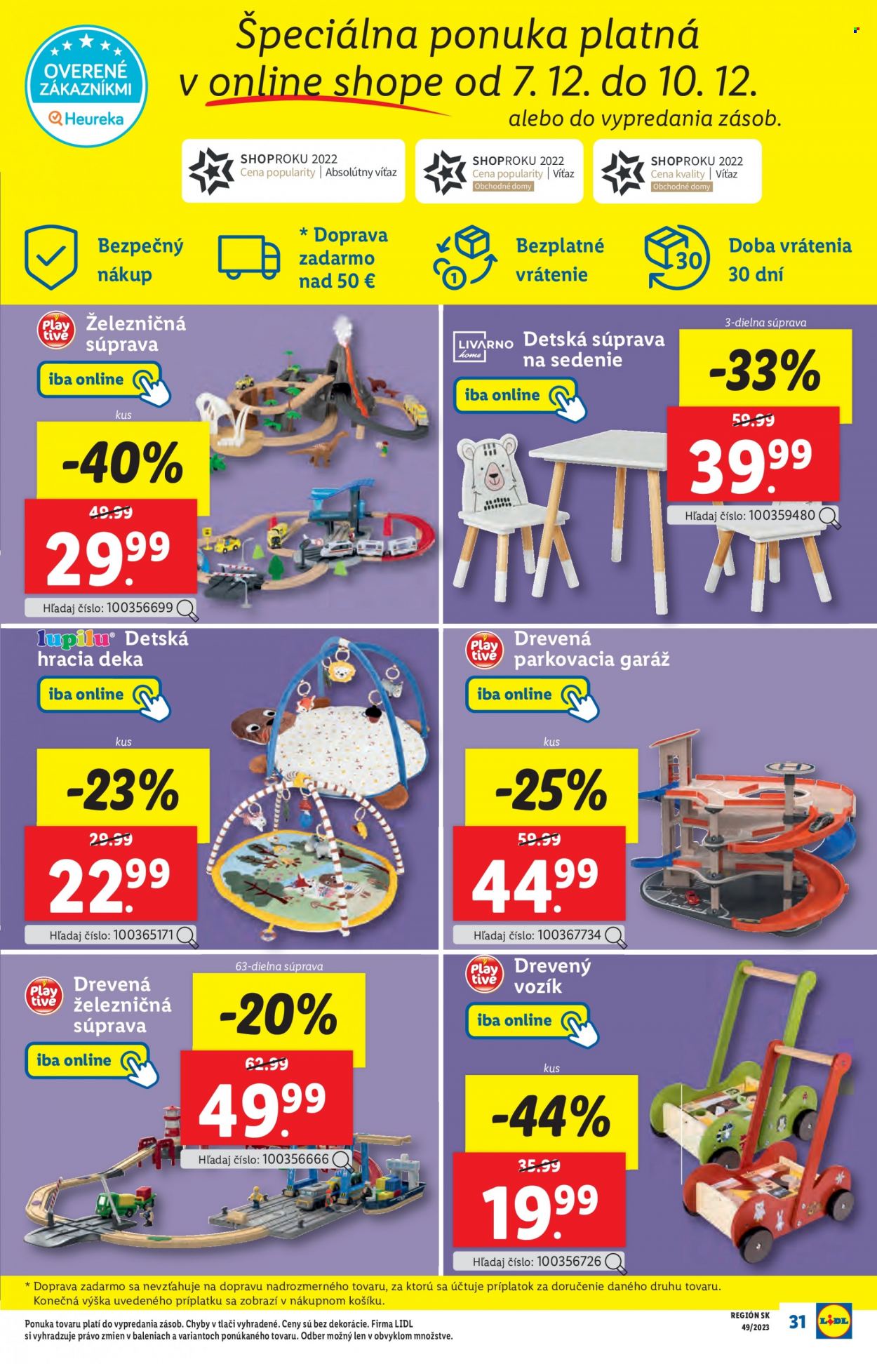 Leták Lidl - 7.12.2023 - 10.12.2023. Strana 42