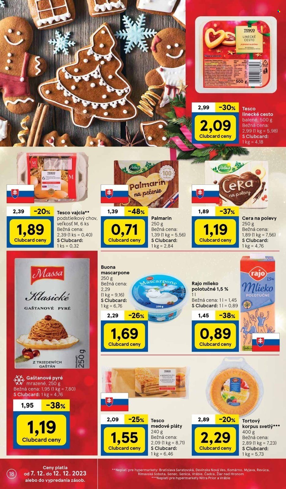 Leták TESCO hypermarket - 7.12.2023 - 12.12.2023. Strana 18