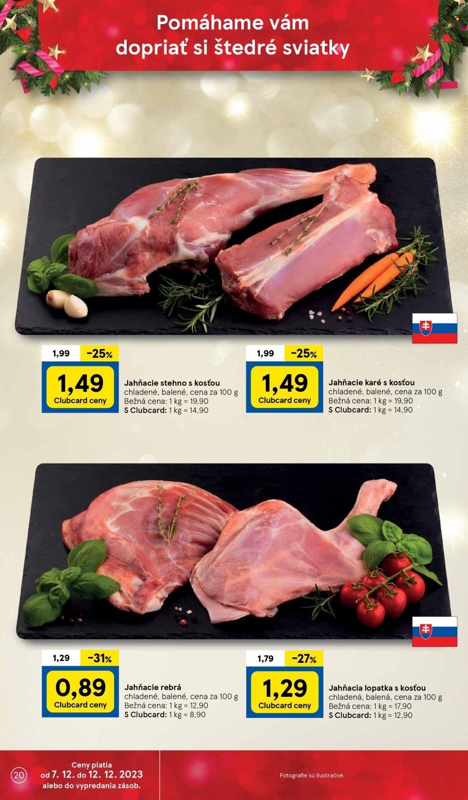 Leták TESCO hypermarket - 7.12.2023 - 12.12.2023. Strana 20