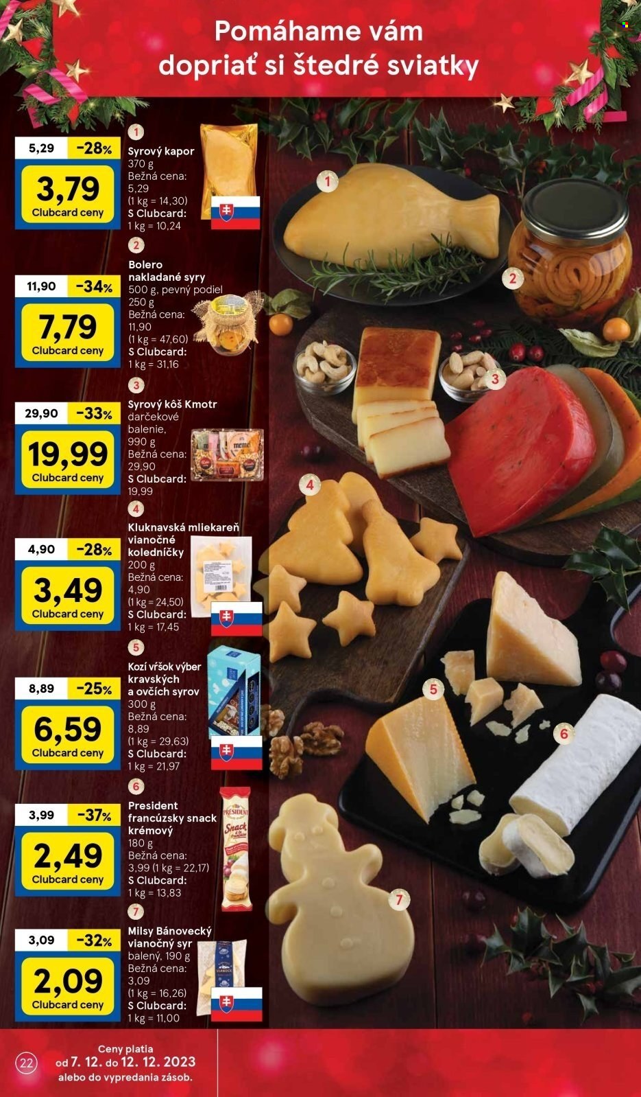 Leták TESCO hypermarket - 7.12.2023 - 12.12.2023. Strana 22