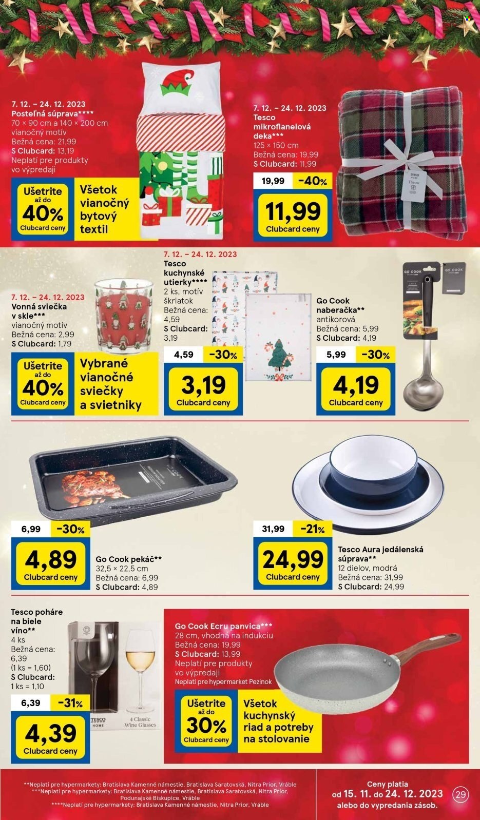 Leták TESCO hypermarket - 7.12.2023 - 12.12.2023. Strana 29